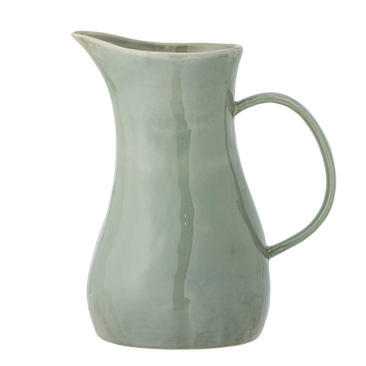 Tangier Krug, Grün, Steingut in Grün präsentiert im Onlineshop von KAQTU Design AG. Wasserkrüge ist von Creative Collection