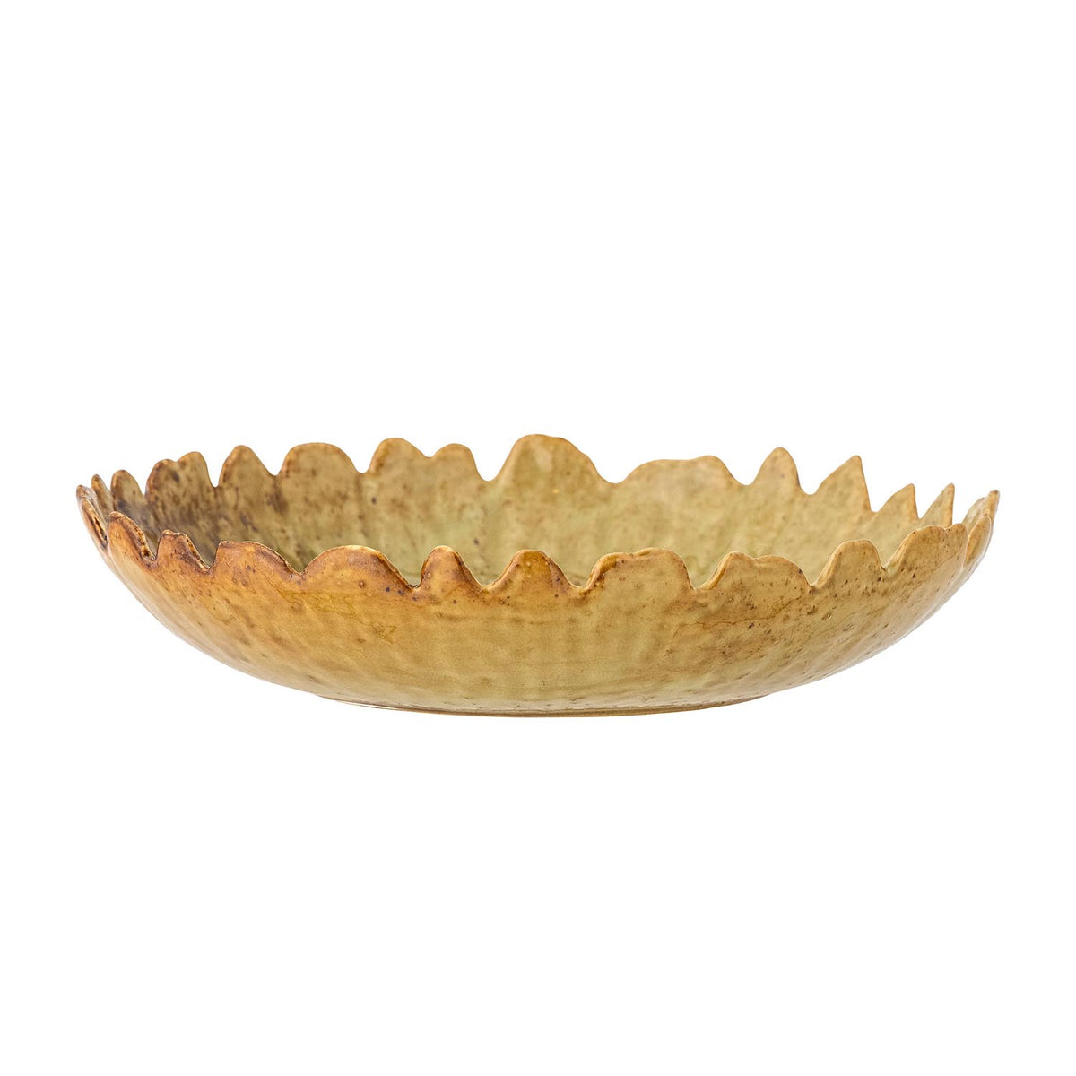 Matino Schale, Grün, Steingut in Grün präsentiert im Onlineshop von KAQTU Design AG. Schale ist von Creative Collection