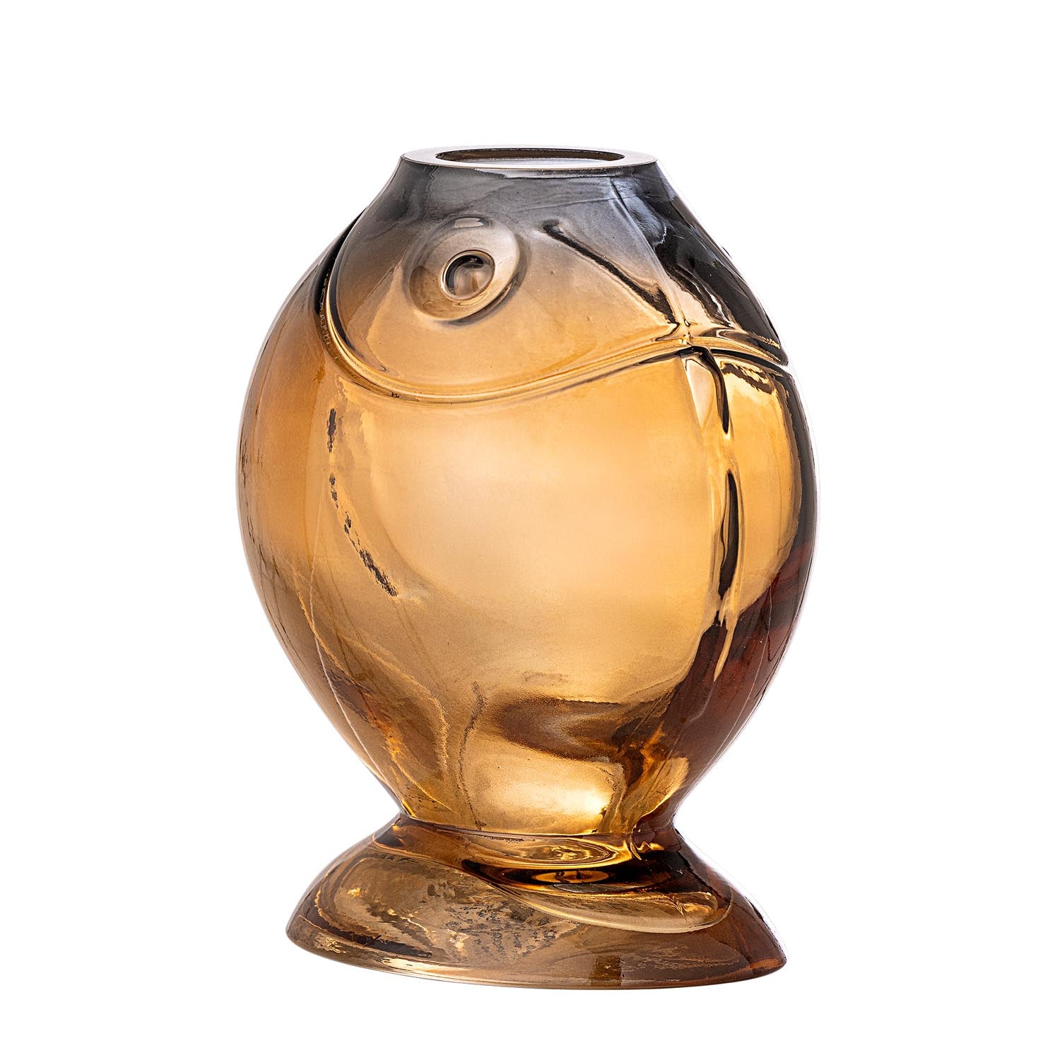 Die Varga Vase aus gelbem Glas von Creative Collection vereint modernes Design mit lebendiger Farbe für stilvolle Raumakzente.
