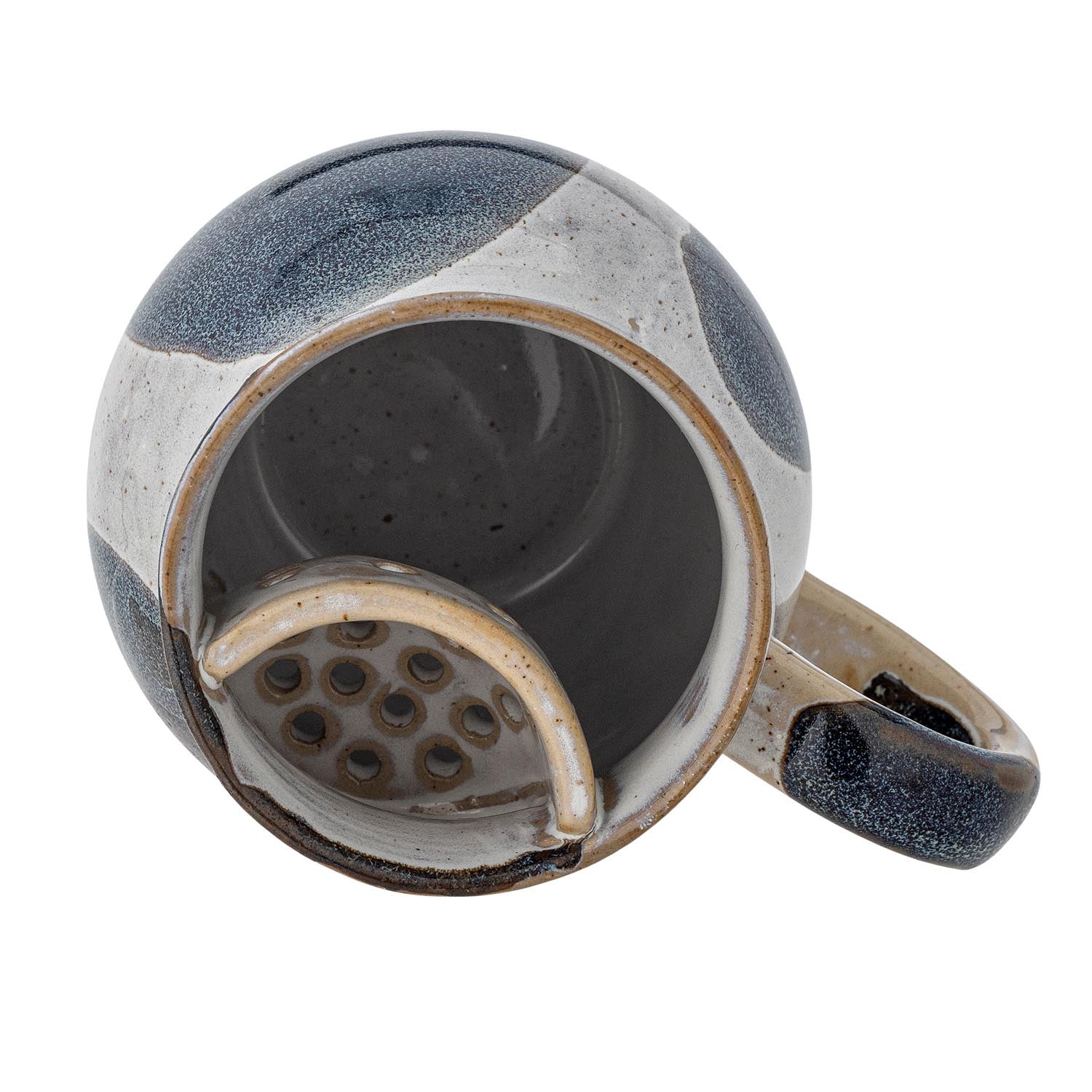 Die Alicia Becher aus blauem Steingut von Creative Collection besticht durch modernes Design und hochwertige Verarbeitung.