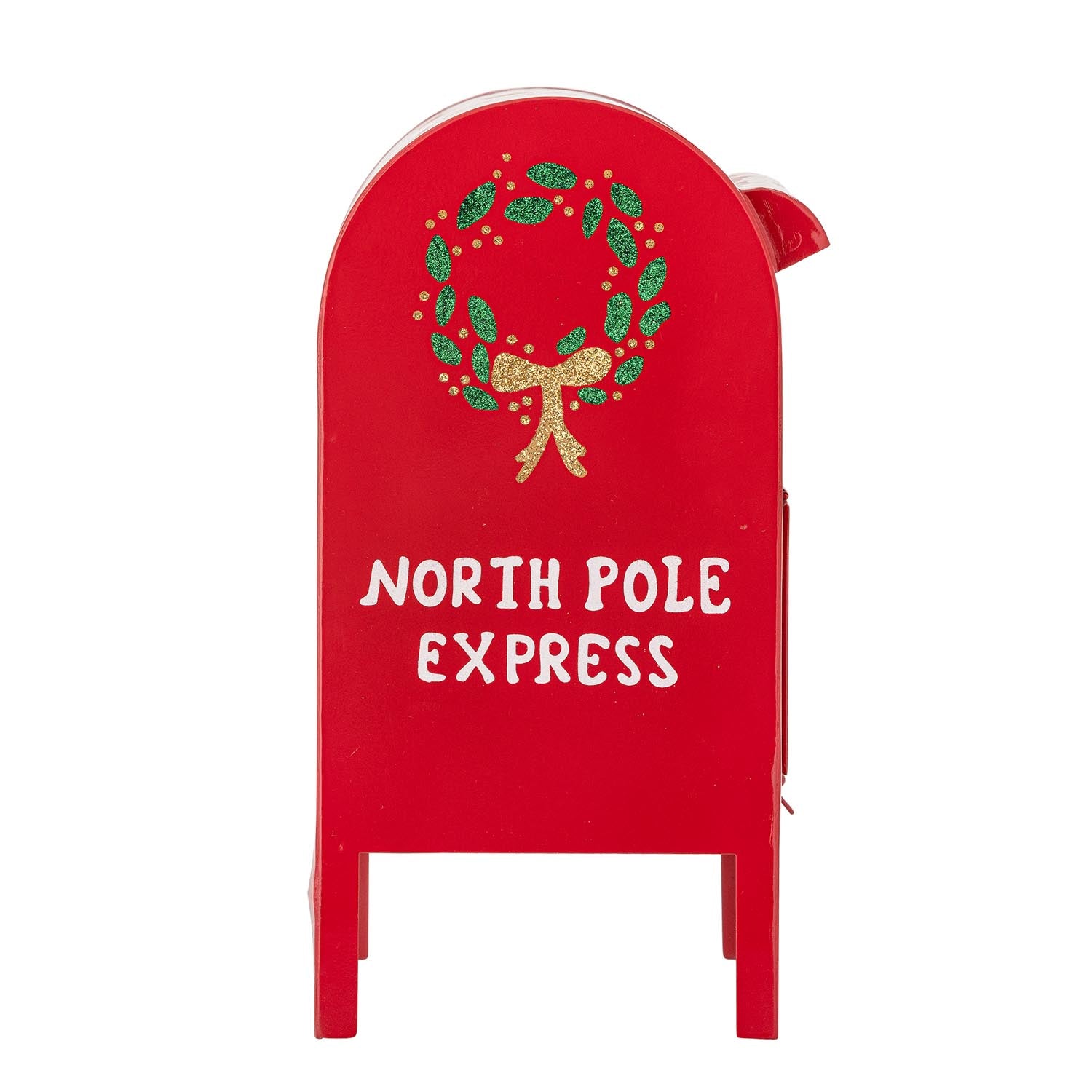 Elegantes Deko-Objekt aus rotem Metall von Bloomingville, ideal für moderne Wohnräume. Stilvoll und vielseitig einsetzbar.