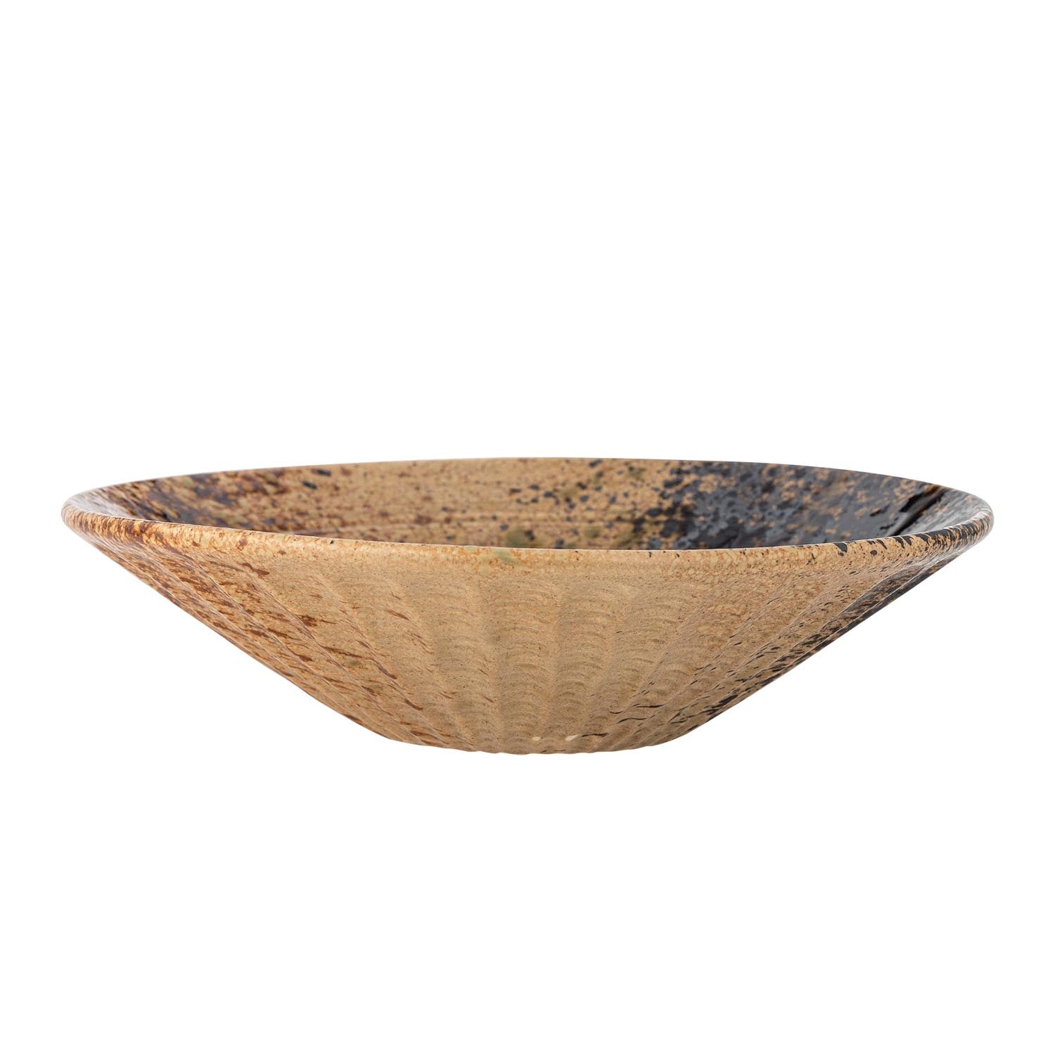 Elegante schwarze Servierplatte aus Steingut von Creative Collection, ideal für stilvolles Anrichten und modernes Tischdesign.