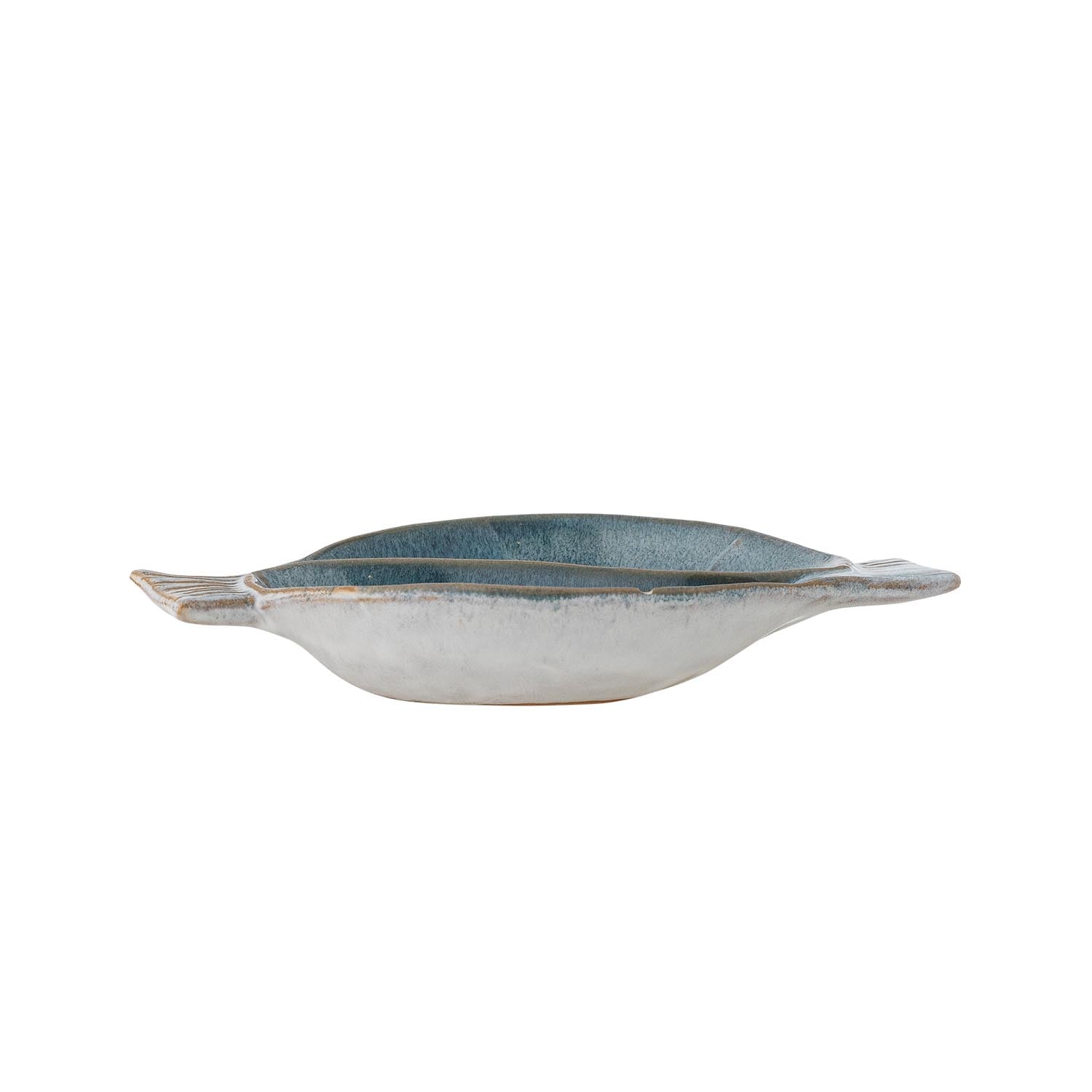 Stilvolle Servierplatte aus blauem Steingut von Creative Collection, perfekt für elegantes Präsentieren und Servieren von Speisen.