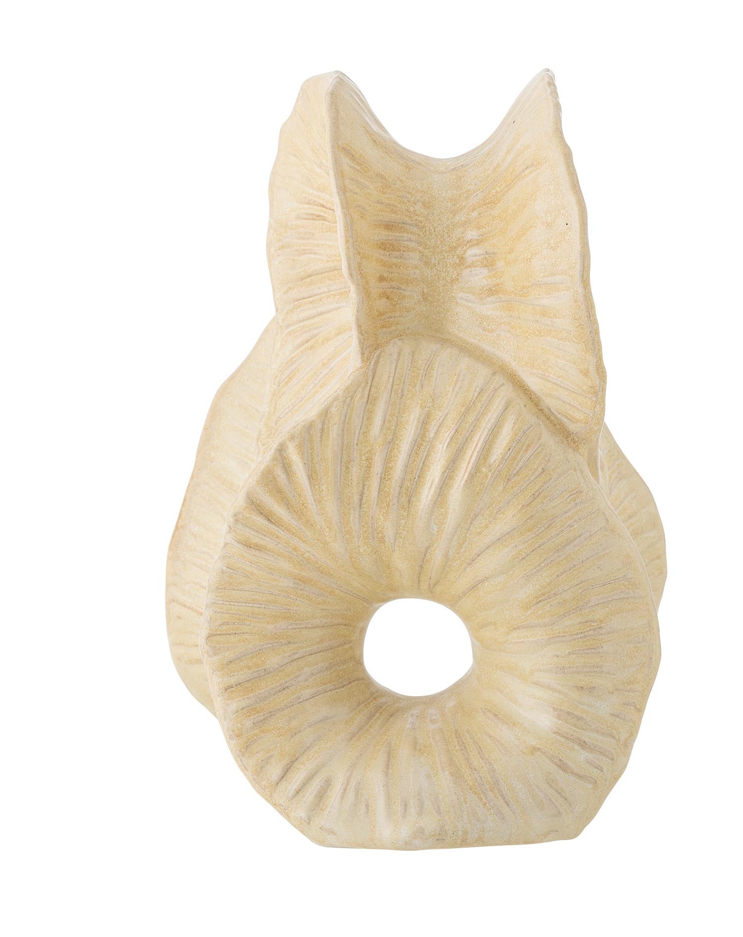 Elegantes Steingut-Dekor von Bloomingville, Fabien-Serie, in natürlichem Design, ideal für stilvolle Wohnraumgestaltung.