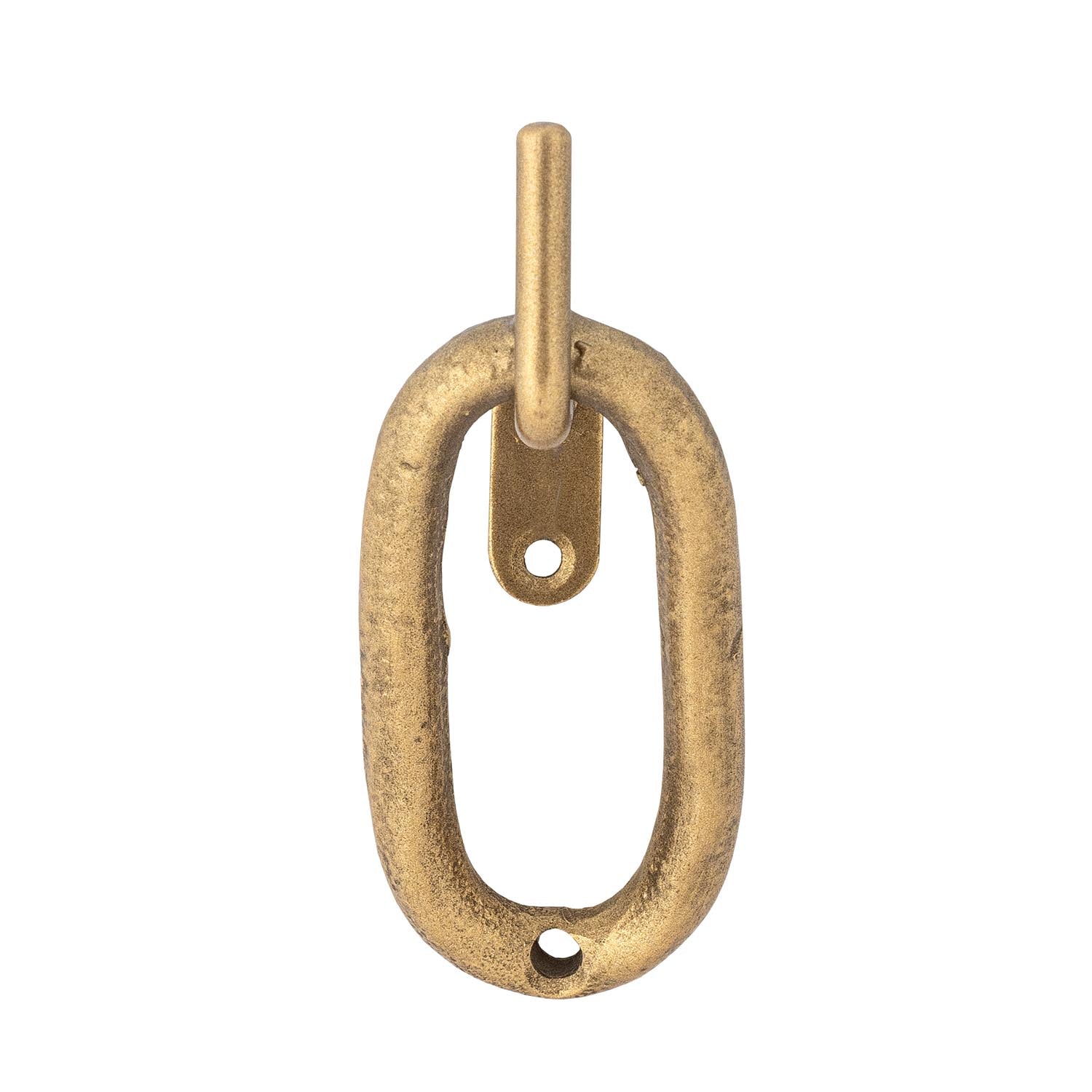 Eleganter Bernardo Haken aus Messing von Bloomingville: Funktionalität trifft auf stilvolles Design für Ihr Zuhause.