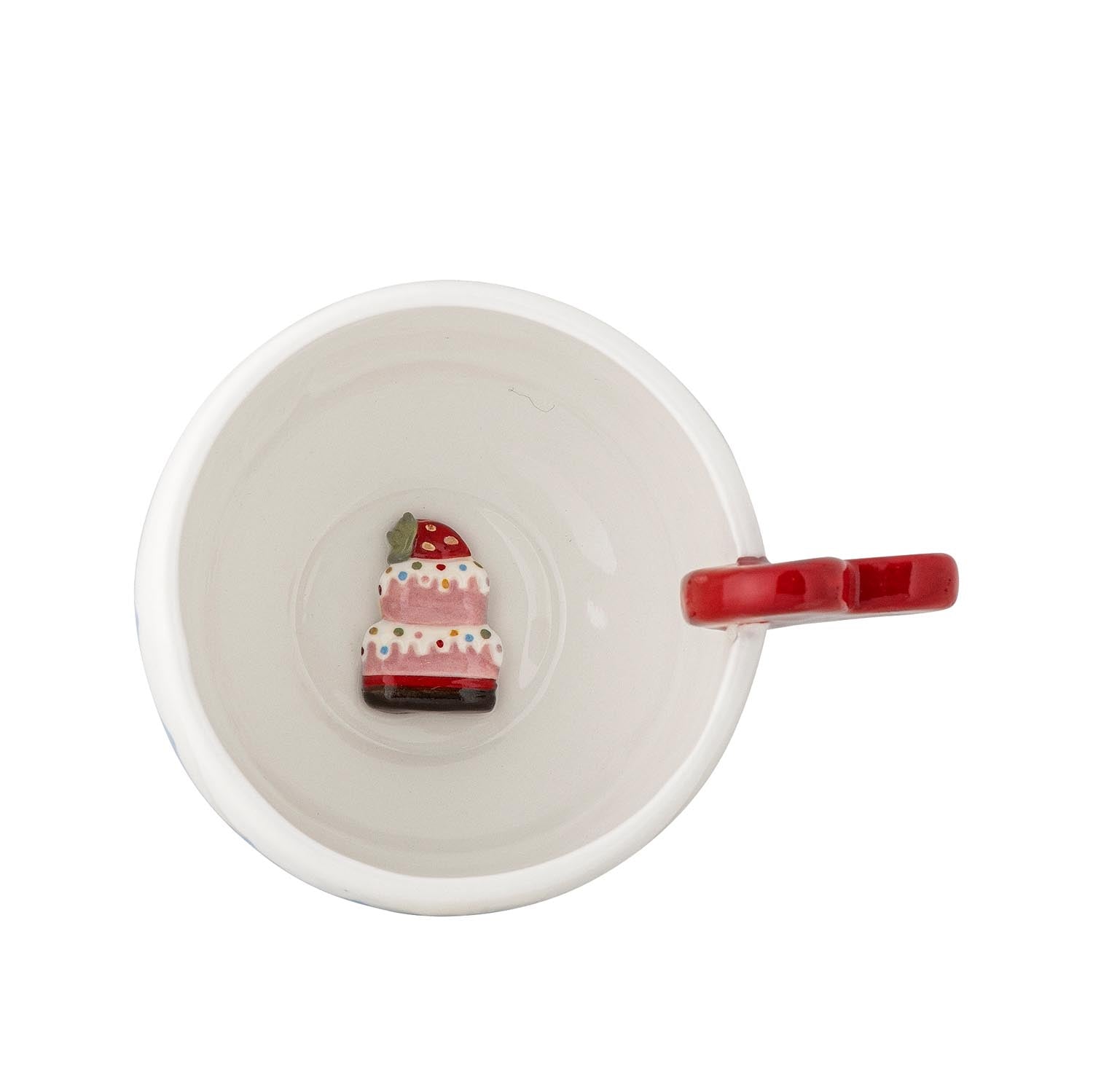 Die Lively Tasse von Bloomingville aus blauem Steingut besticht durch ihr stilvolles Design und ist ideal für den täglichen Gebrauch.