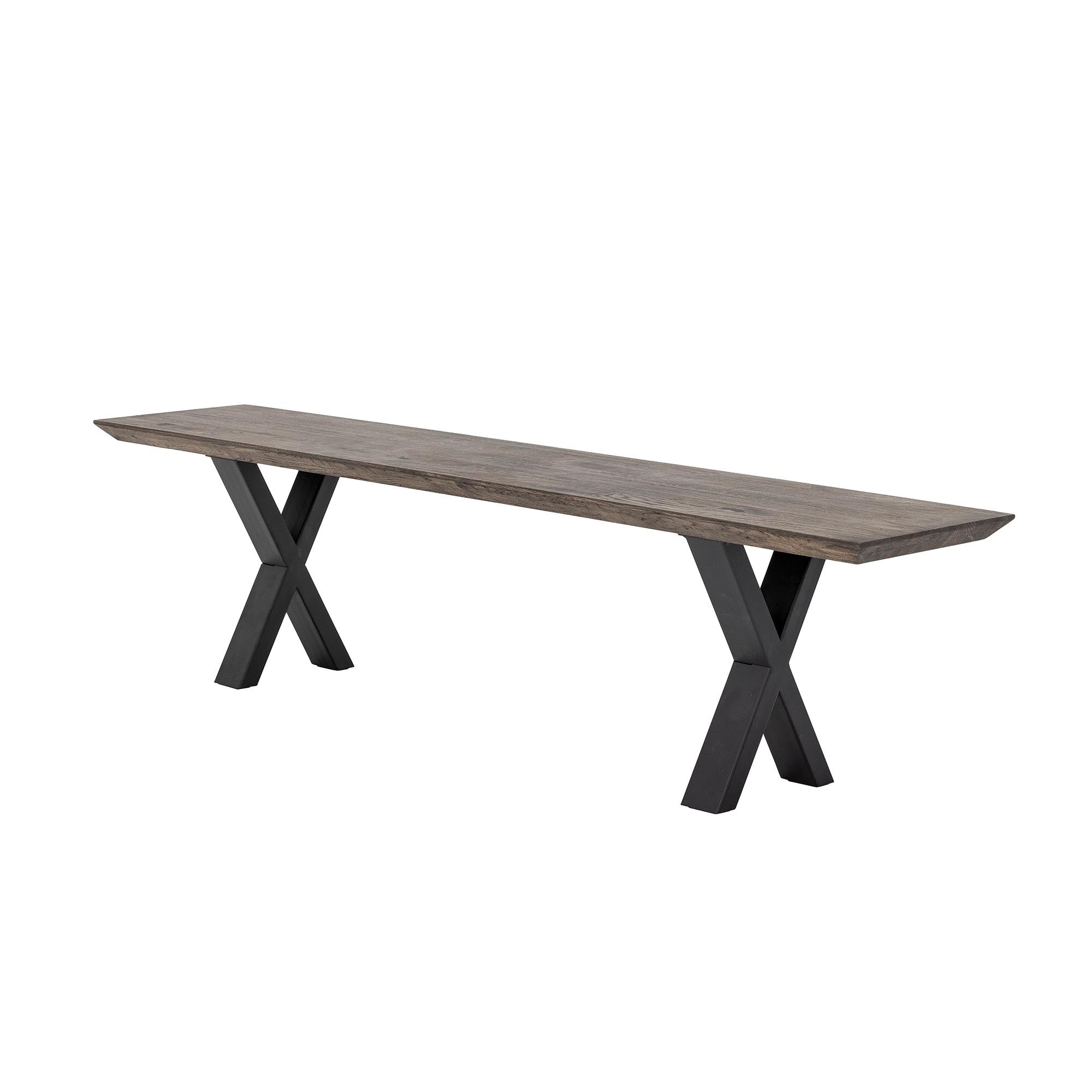 Stilvolle Maldon Bank aus FSC-zertifizierter Eiche in Braun von Bloomingville.