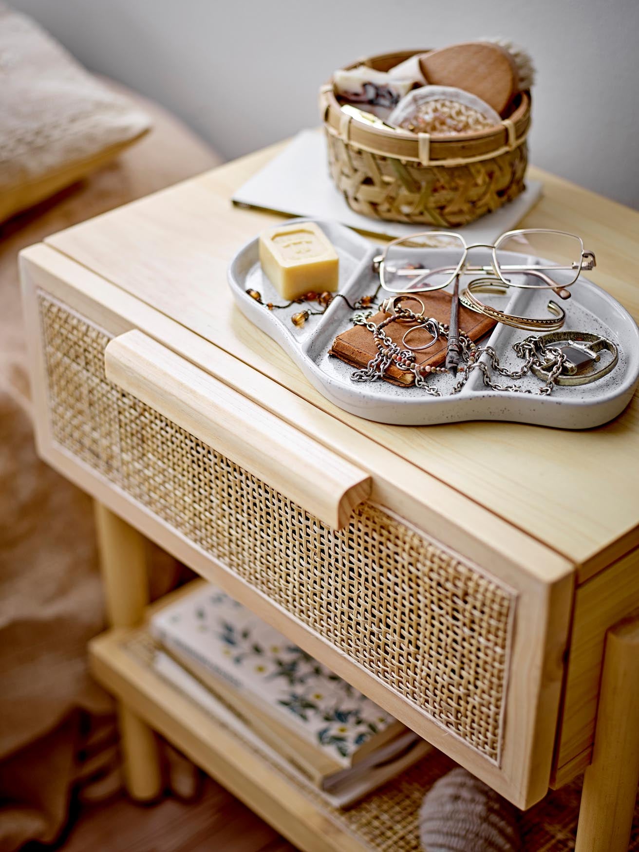 Toulon Korb, Natur, Bambus in Nature präsentiert im Onlineshop von KAQTU Design AG. Aufbewahrungskorb ist von Bloomingville