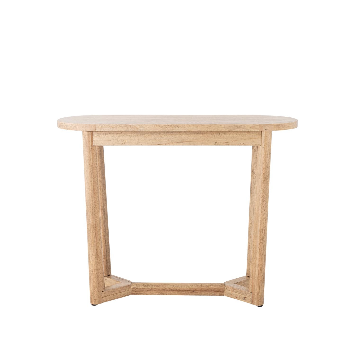 Eleganter Serrone Konsolentisch aus nachhaltigem Gummibaumholz, robust und vielseitig, für ein stilvolles Zuhause.