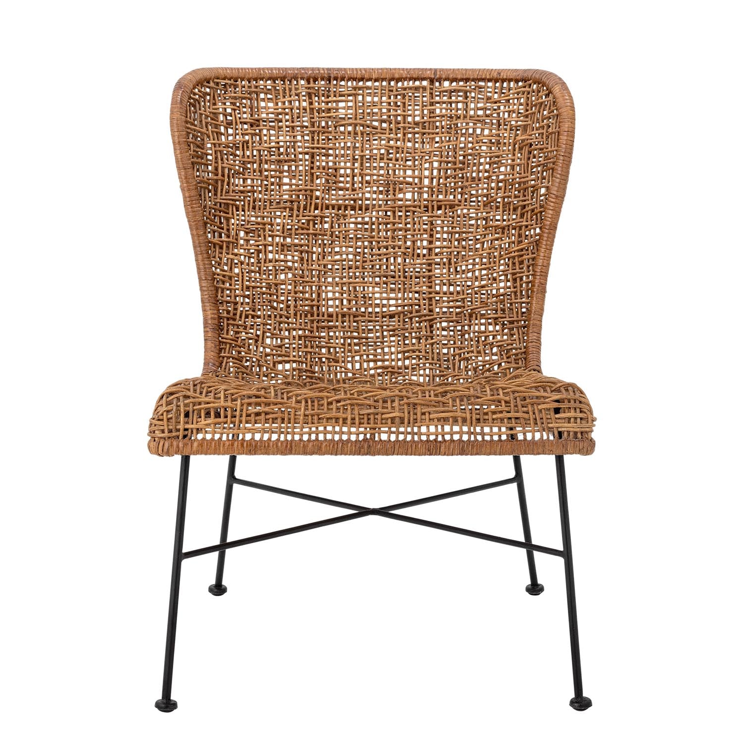 Der Somme Loungesessel aus Rattan von Bloomingville vereint Nachhaltigkeit, Komfort und stilvolles Design für jeden Raum.