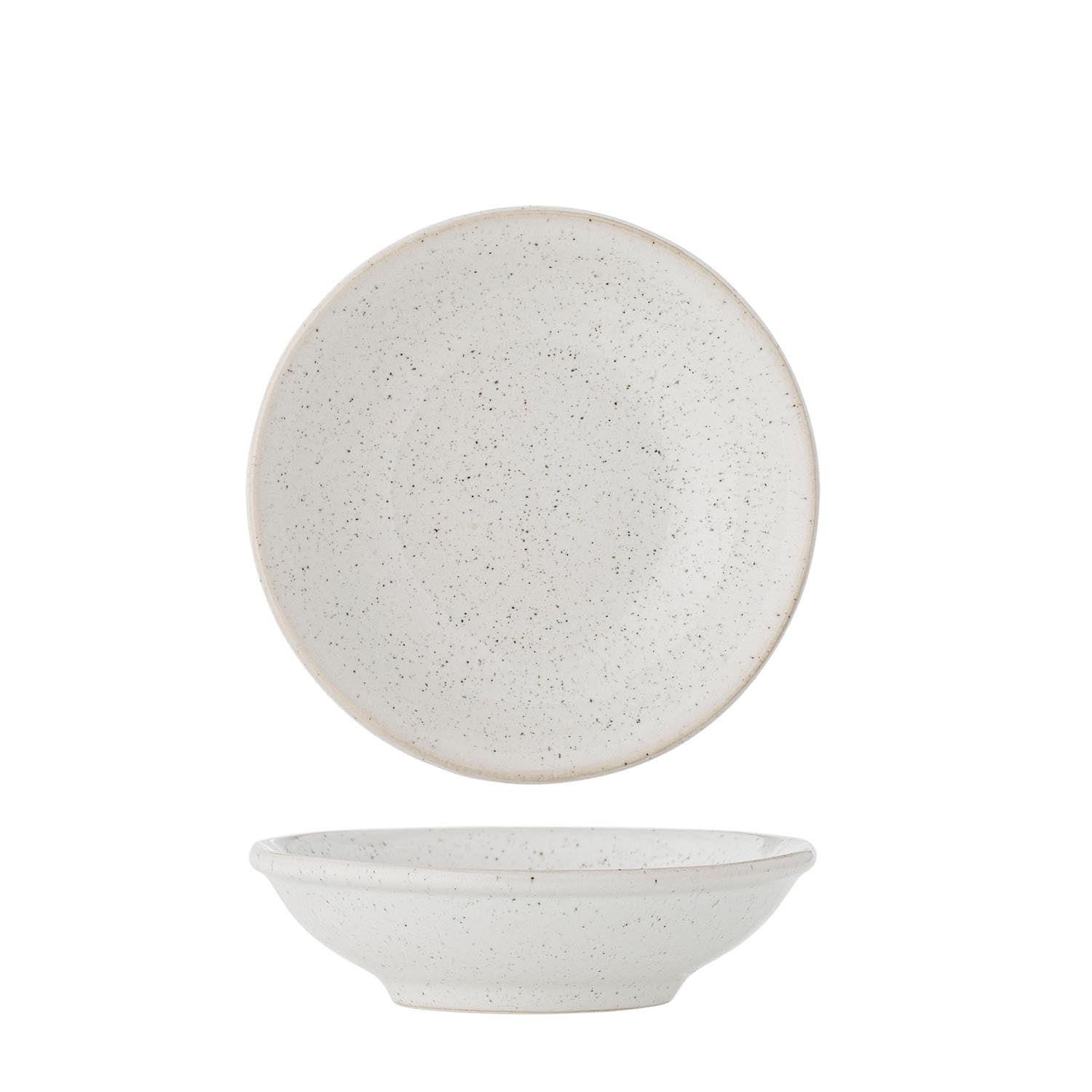 Die Addison Schale von Bloomingville aus weissem Steingut besticht durch ihr minimalistisches Design und ihre praktische Vielseitigkeit.