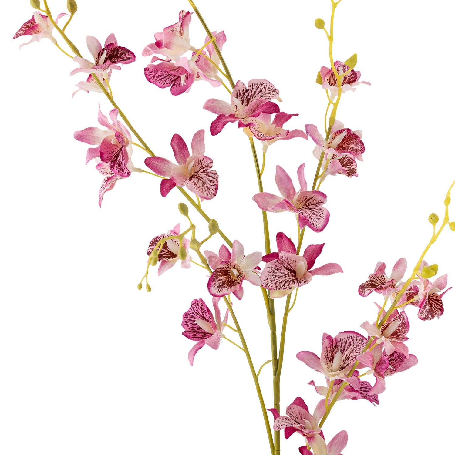 Eleganter Orchideenstiel mit Rosen von Bloomingville, ideal für stilvolle Dekorationen und langlebige Blumenarrangements.