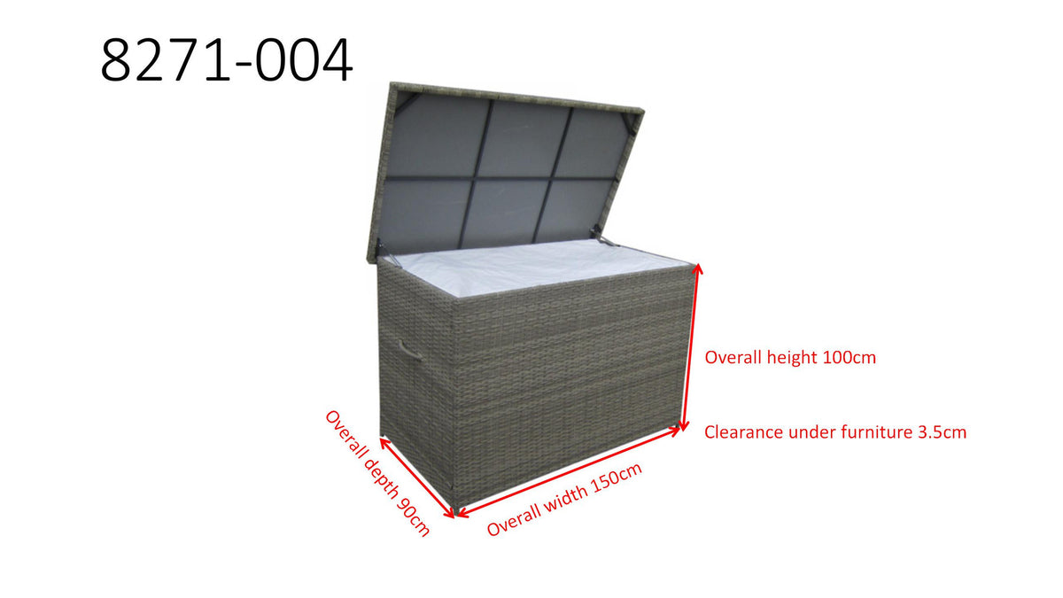 Amazon Kissenbox in Grau präsentiert im Onlineshop von KAQTU Design AG. Outdoor Zubehör ist von Venture Home