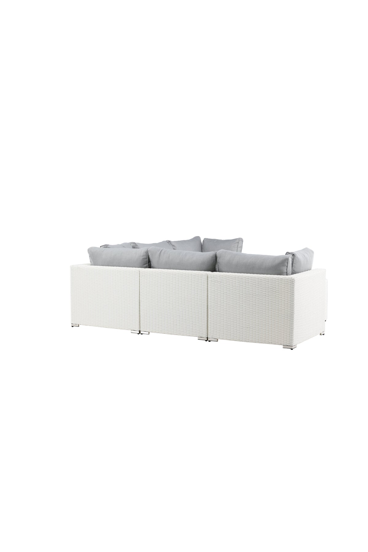 Amazon Ecksofa Outdoorset 110cm in Weiss präsentiert im Onlineshop von KAQTU Design AG. Loungeset ist von Venture Home