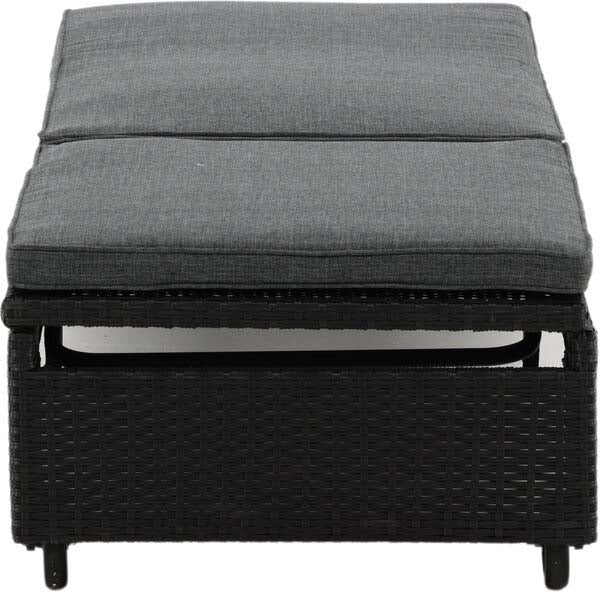 Elegante Sonnenliege London von Venture Home: Komfortabel, verstellbar und ideal für entspannte Stunden im Garten oder auf der Terrasse.