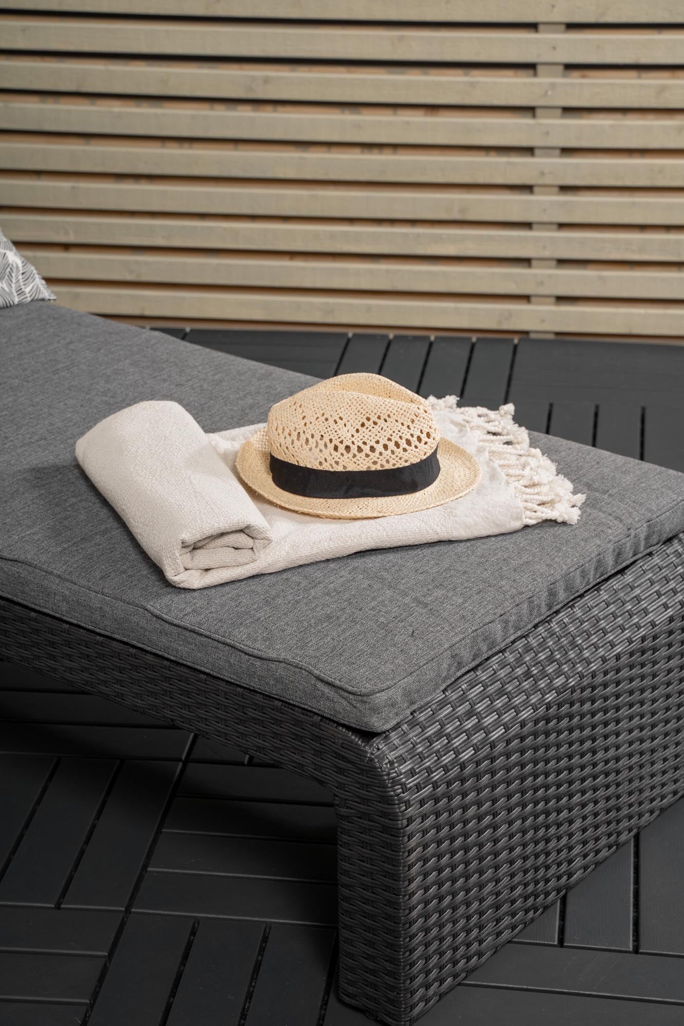 Elegante Sonnenliege London von Venture Home: Komfortabel, verstellbar und ideal für entspannte Tage im Garten oder auf der Terrasse.