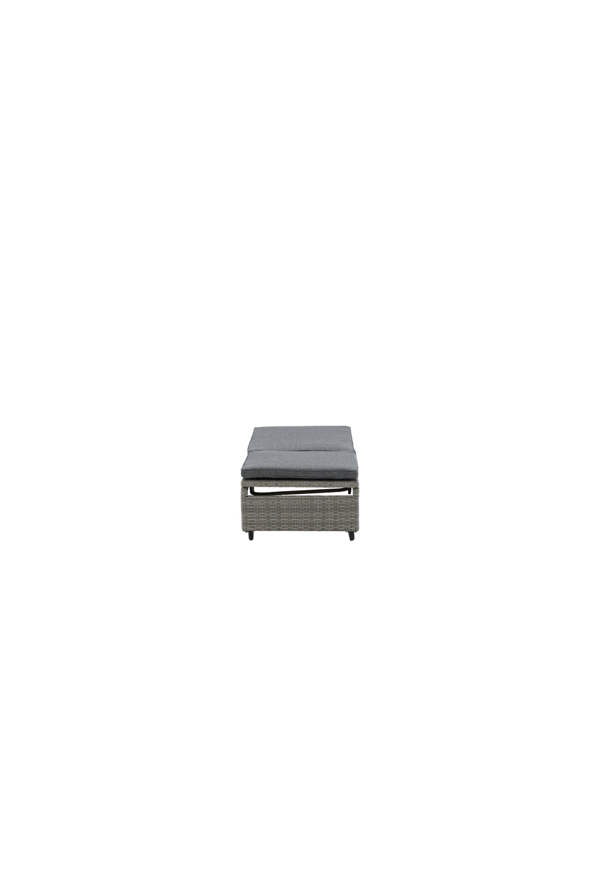 London Sonnenliege in Grau präsentiert im Onlineshop von KAQTU Design AG. Liegestuhl ist von Venture Home
