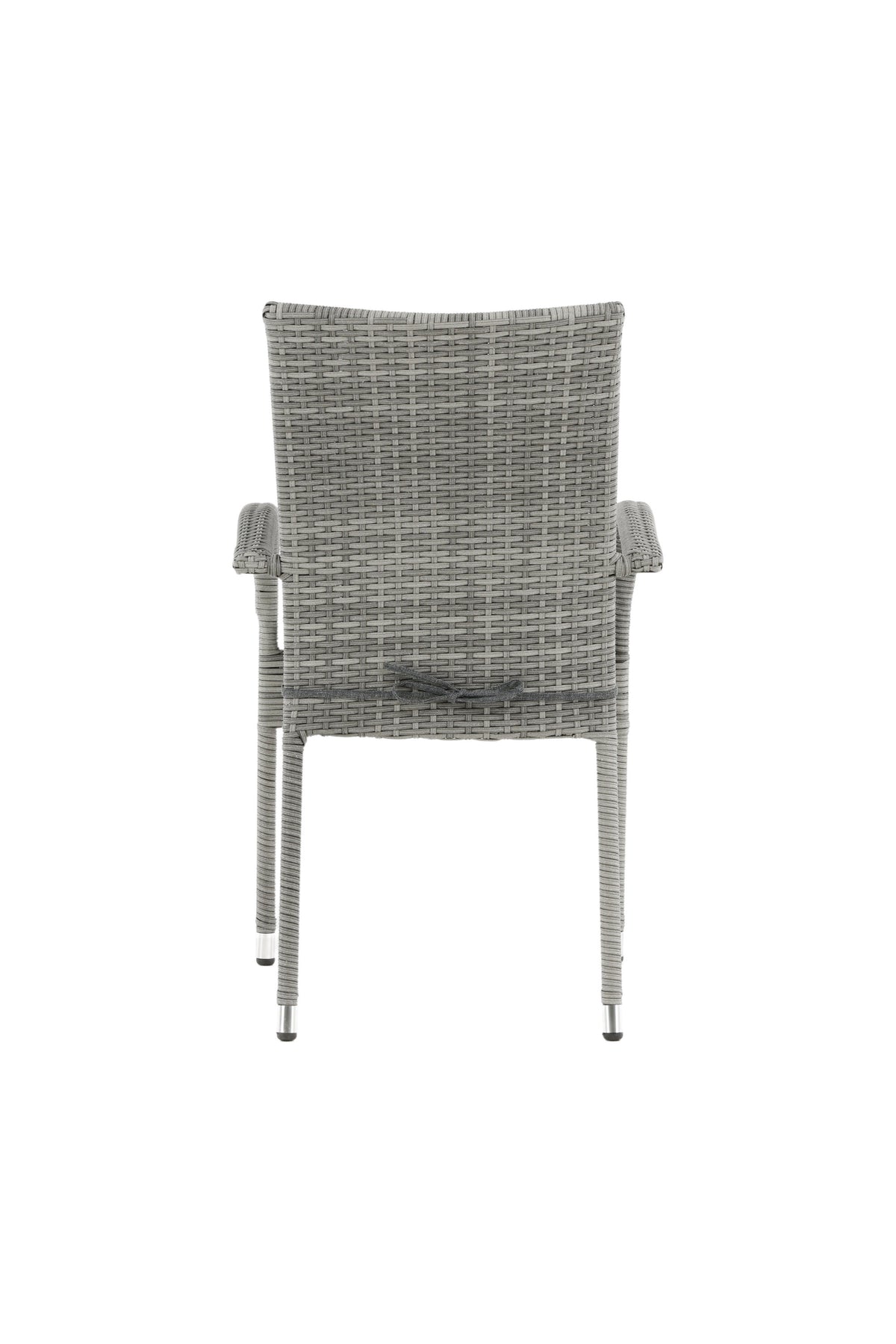 Anna Gartenstuhl in Grau präsentiert im Onlineshop von KAQTU Design AG. Gartenstuhl mit Armlehnen ist von Venture Home