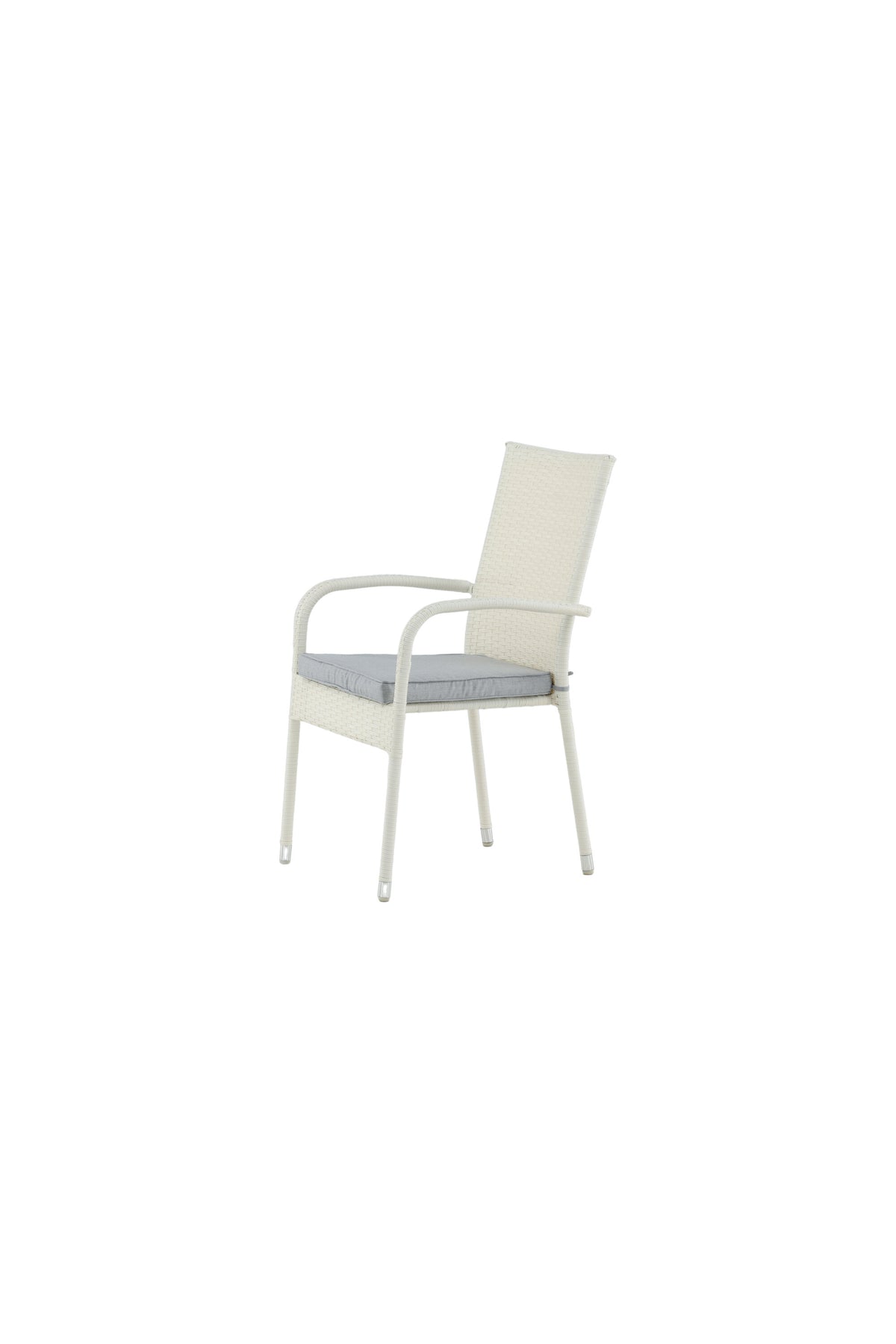 Anna Gartenstuhl in Weiss präsentiert im Onlineshop von KAQTU Design AG. Gartenstuhl mit Armlehnen ist von Venture Home
