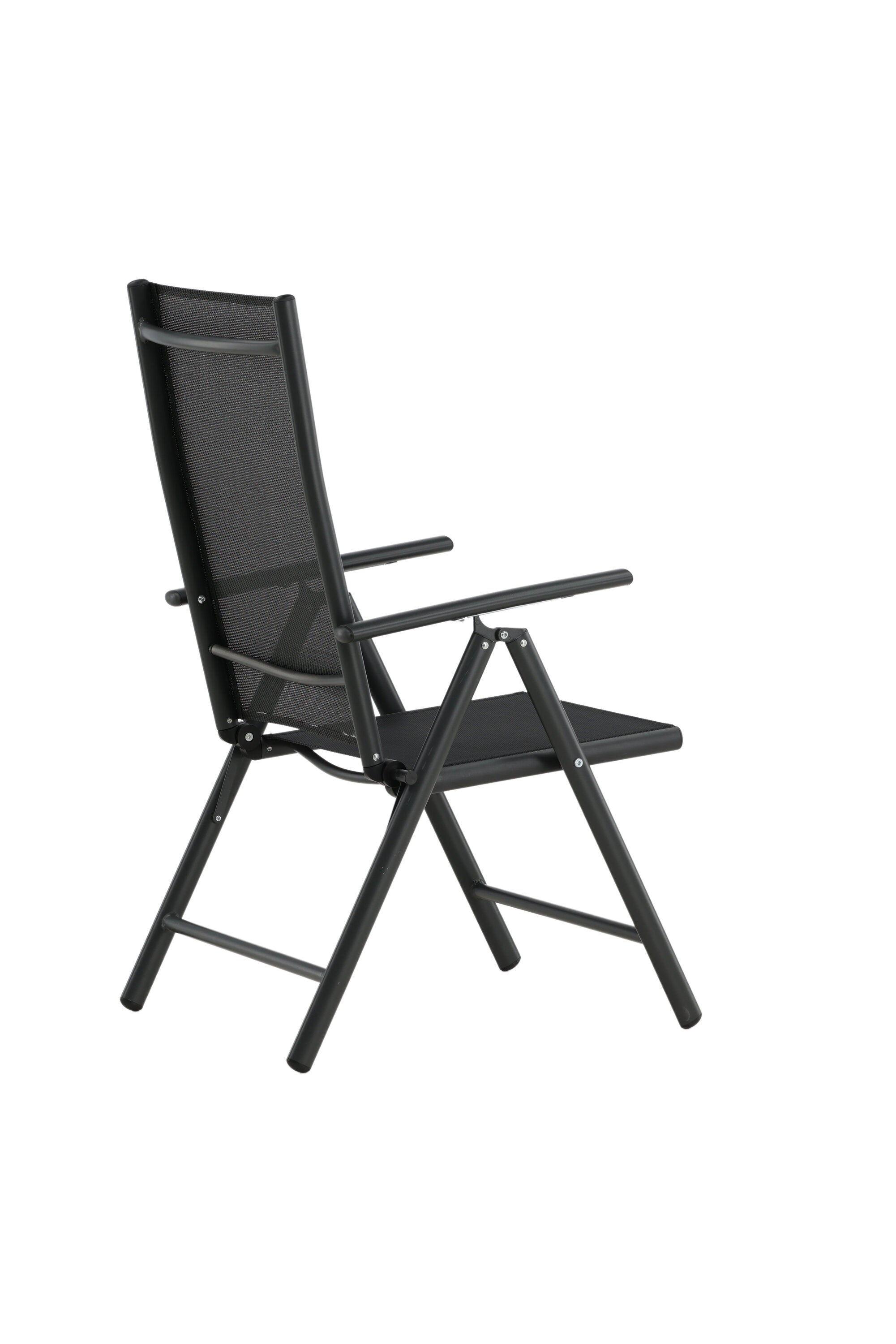 Break Stuhl in Schwarz präsentiert im Onlineshop von KAQTU Design AG. Gartenstuhl mit Armlehnen ist von Venture Home