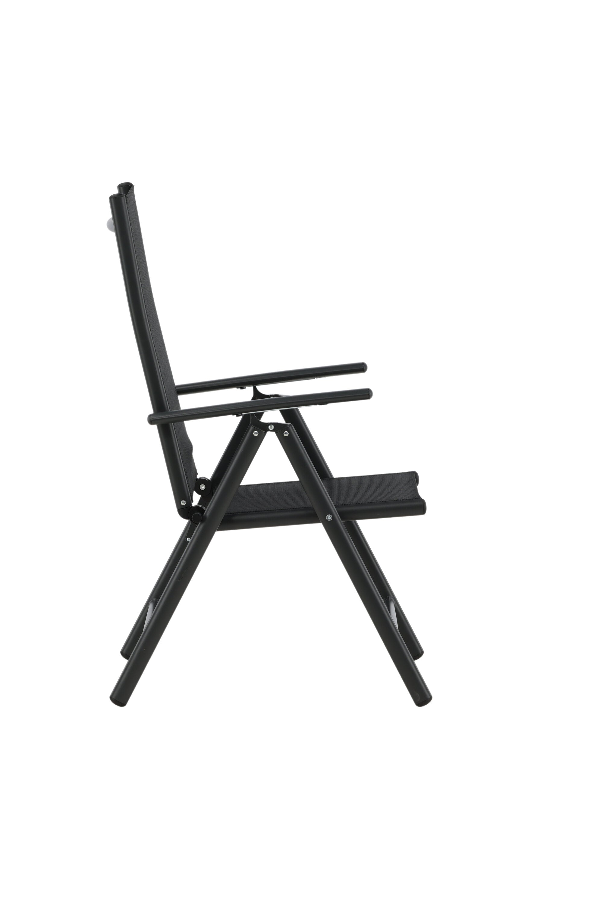 Break Stuhl in Schwarz präsentiert im Onlineshop von KAQTU Design AG. Gartenstuhl mit Armlehnen ist von Venture Home