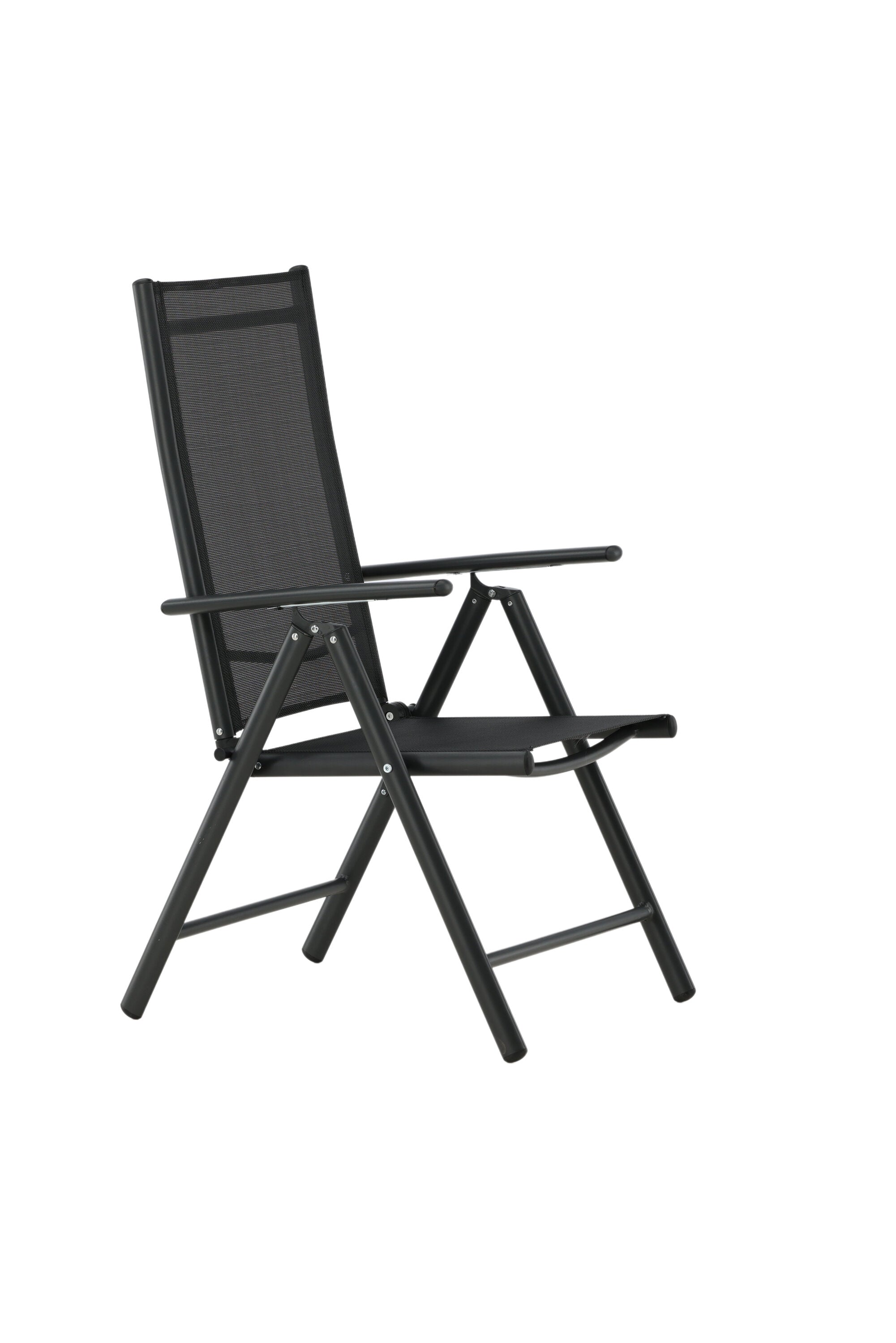 Break Stuhl in Schwarz präsentiert im Onlineshop von KAQTU Design AG. Gartenstuhl mit Armlehnen ist von Venture Home
