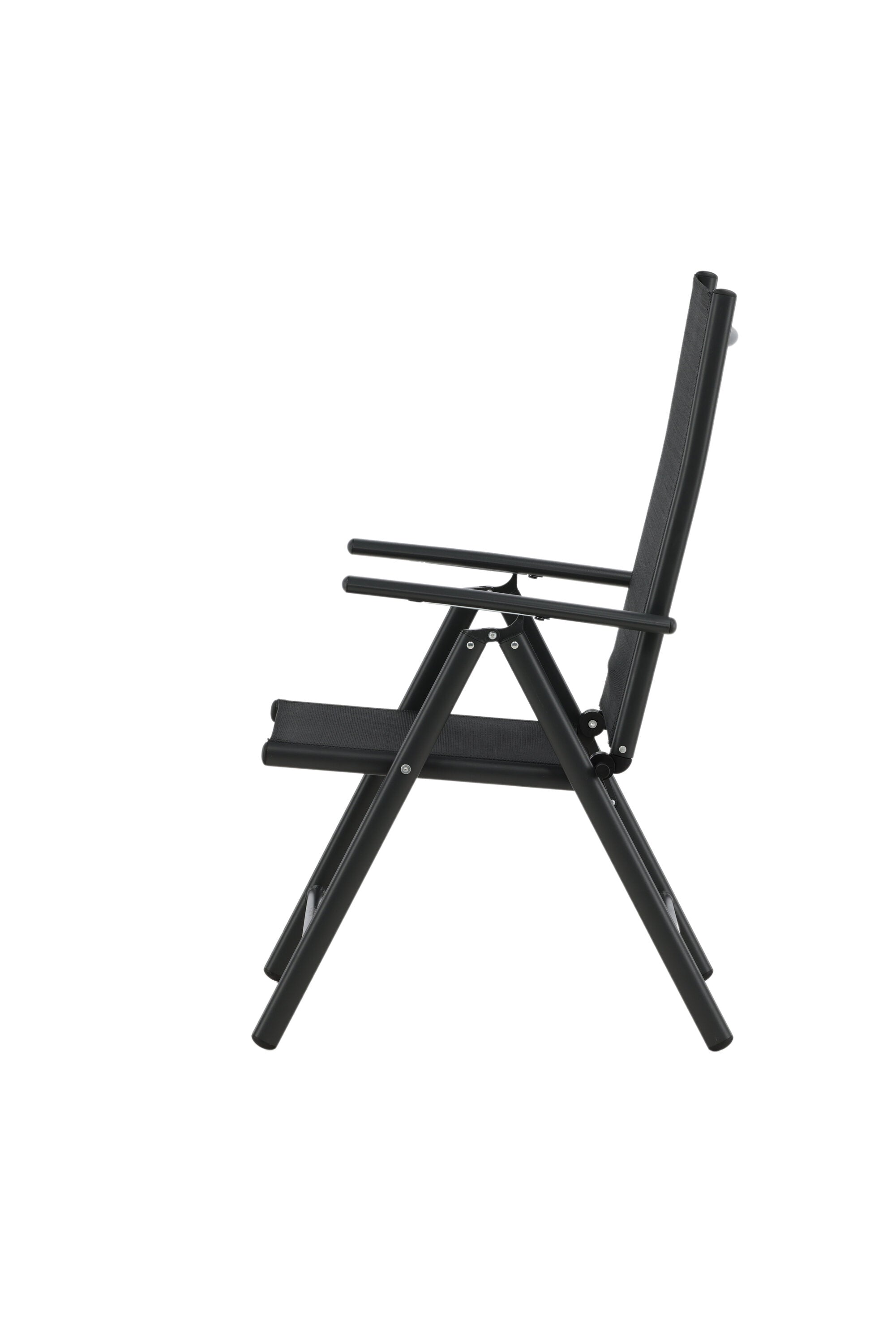 Break Stuhl in Schwarz präsentiert im Onlineshop von KAQTU Design AG. Gartenstuhl mit Armlehnen ist von Venture Home