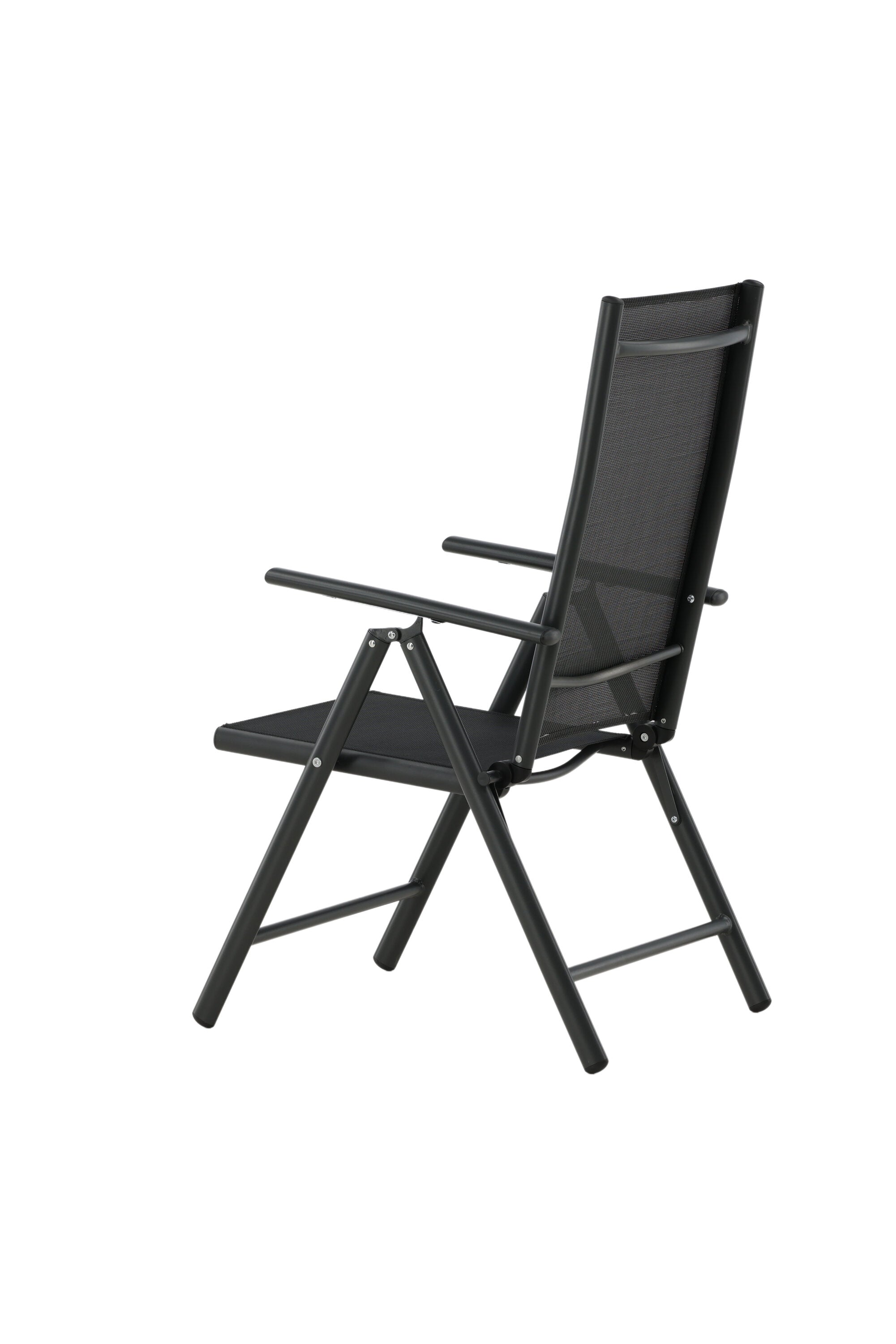 Break Stuhl in Schwarz präsentiert im Onlineshop von KAQTU Design AG. Gartenstuhl mit Armlehnen ist von Venture Home