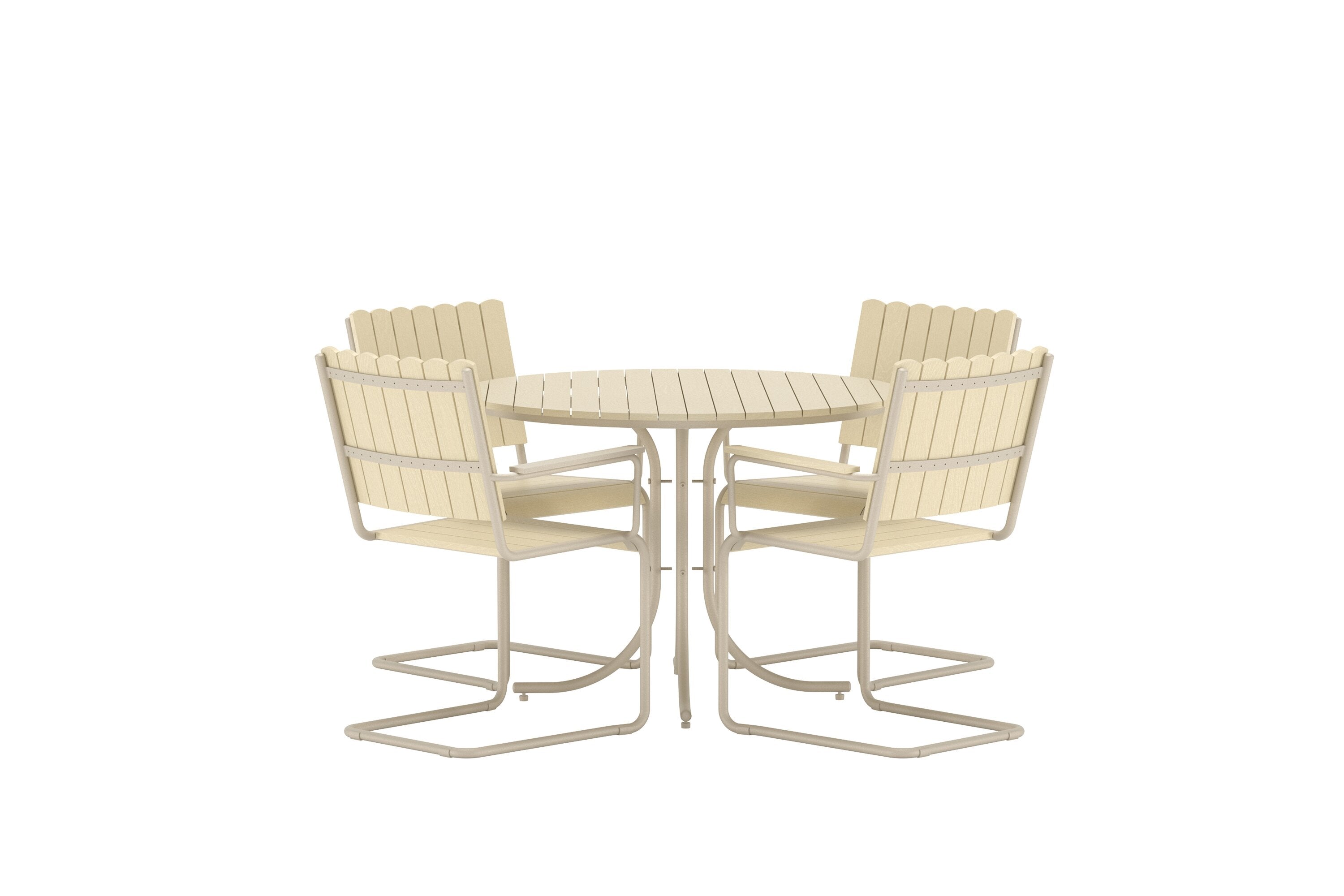 Holmsund Gartentischset in Beige präsentiert im Onlineshop von KAQTU Design AG. Gartentischset ist von Venture Home