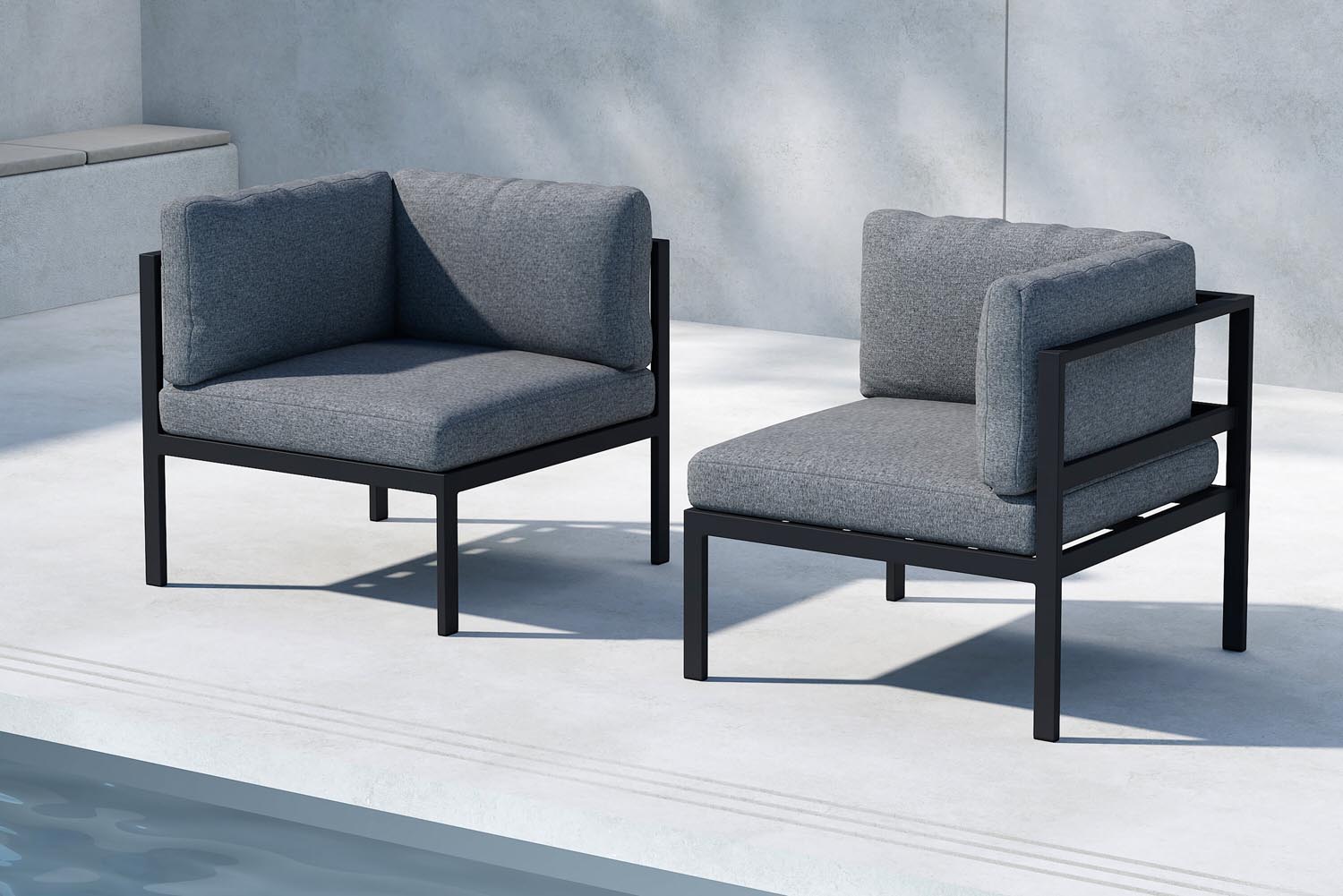 Gestalten Sie Ihre Lounge mit dem Copacabana Sofa Corner von Venture Home – modernes Design, langlebige Materialien und gemütliche Polster für entspannte Stunden im Freien.
