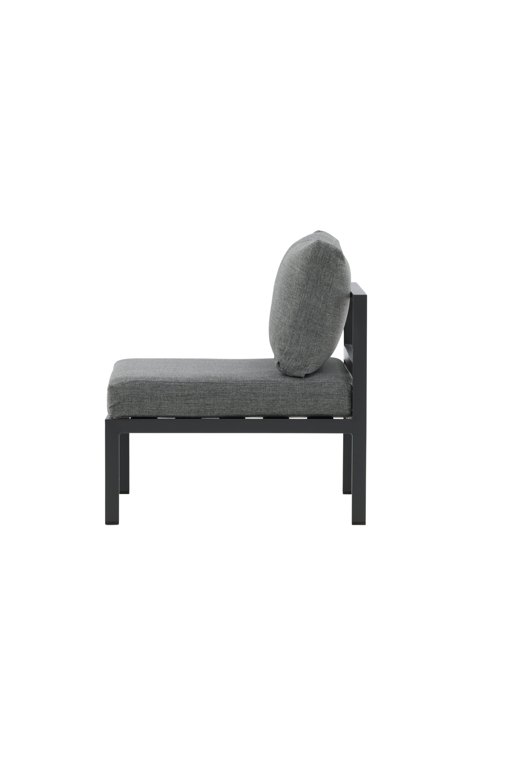Copacabana Sofa Middle in Schwarz / Grau präsentiert im Onlineshop von KAQTU Design AG. Lounge Sofa ist von Venture Home