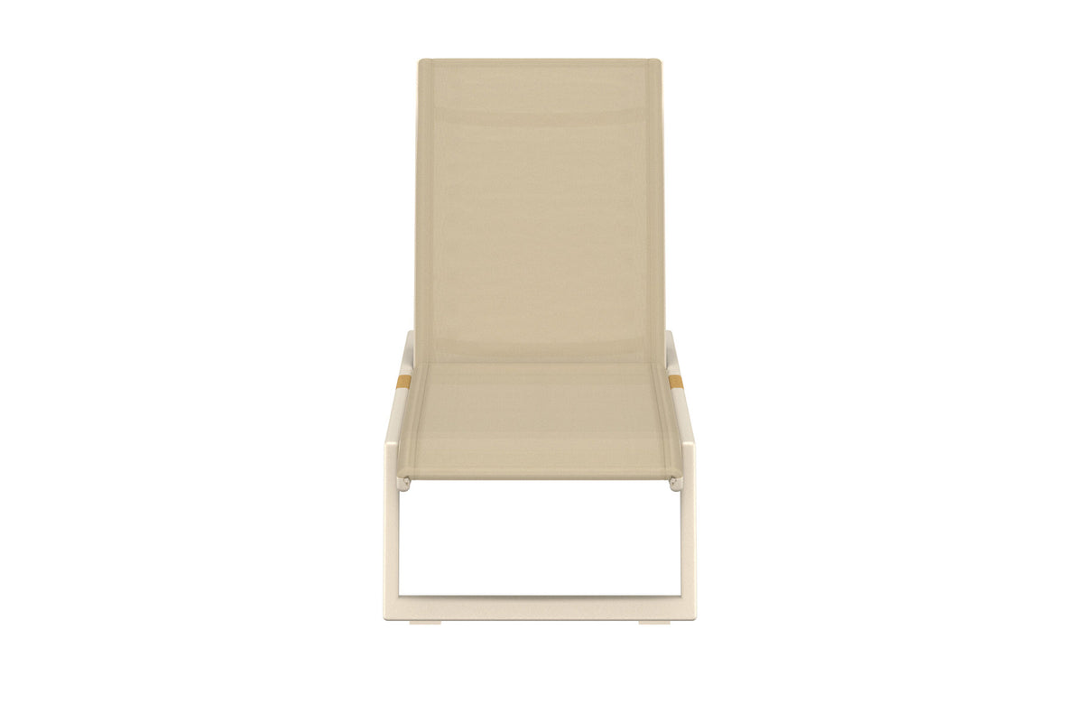 Mexico Sonnenliege in Beige präsentiert im Onlineshop von KAQTU Design AG. Liegestuhl ist von Venture Home