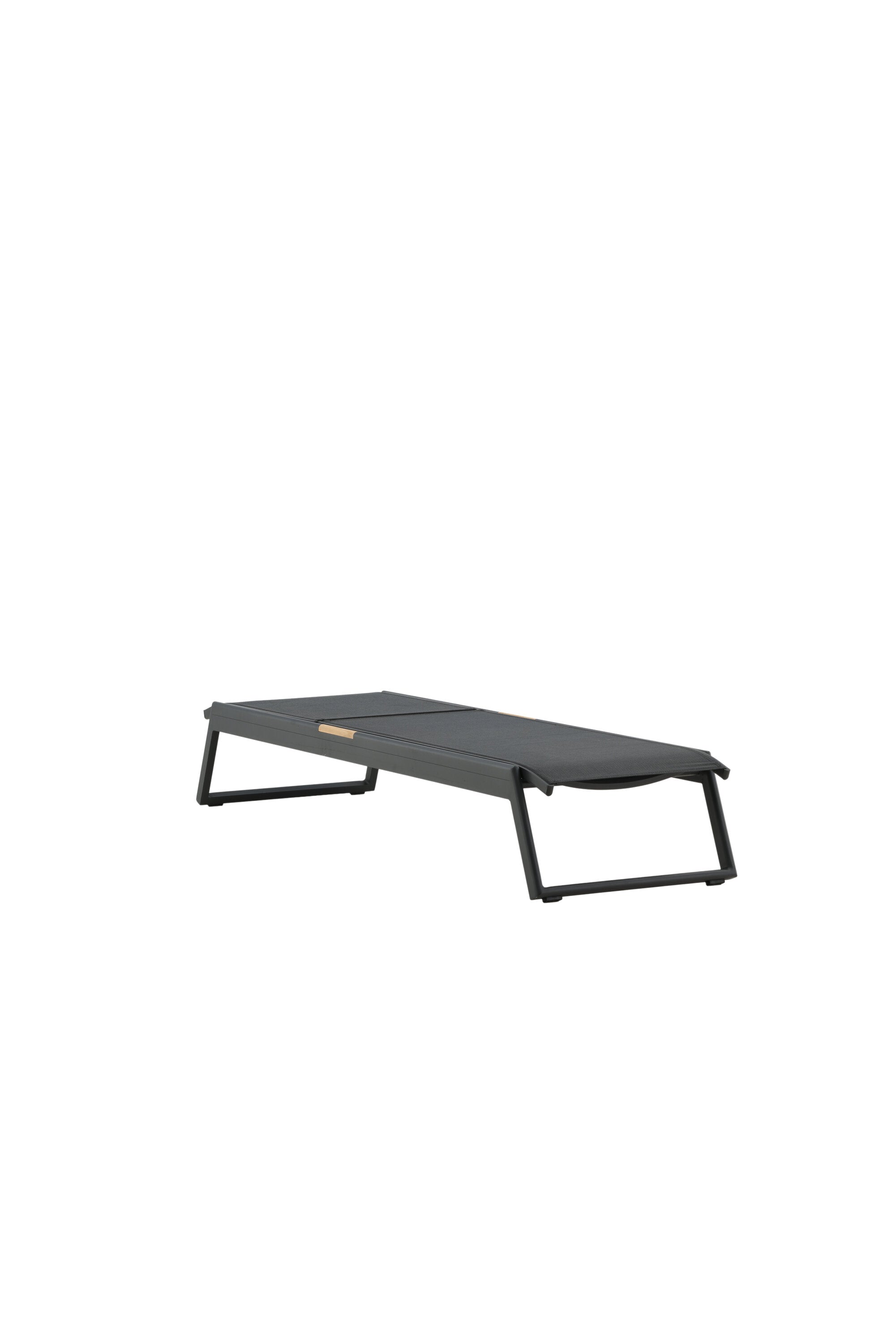 Mexiko Sonnenliege in Schwarz präsentiert im Onlineshop von KAQTU Design AG. Liegestuhl ist von Venture Home
