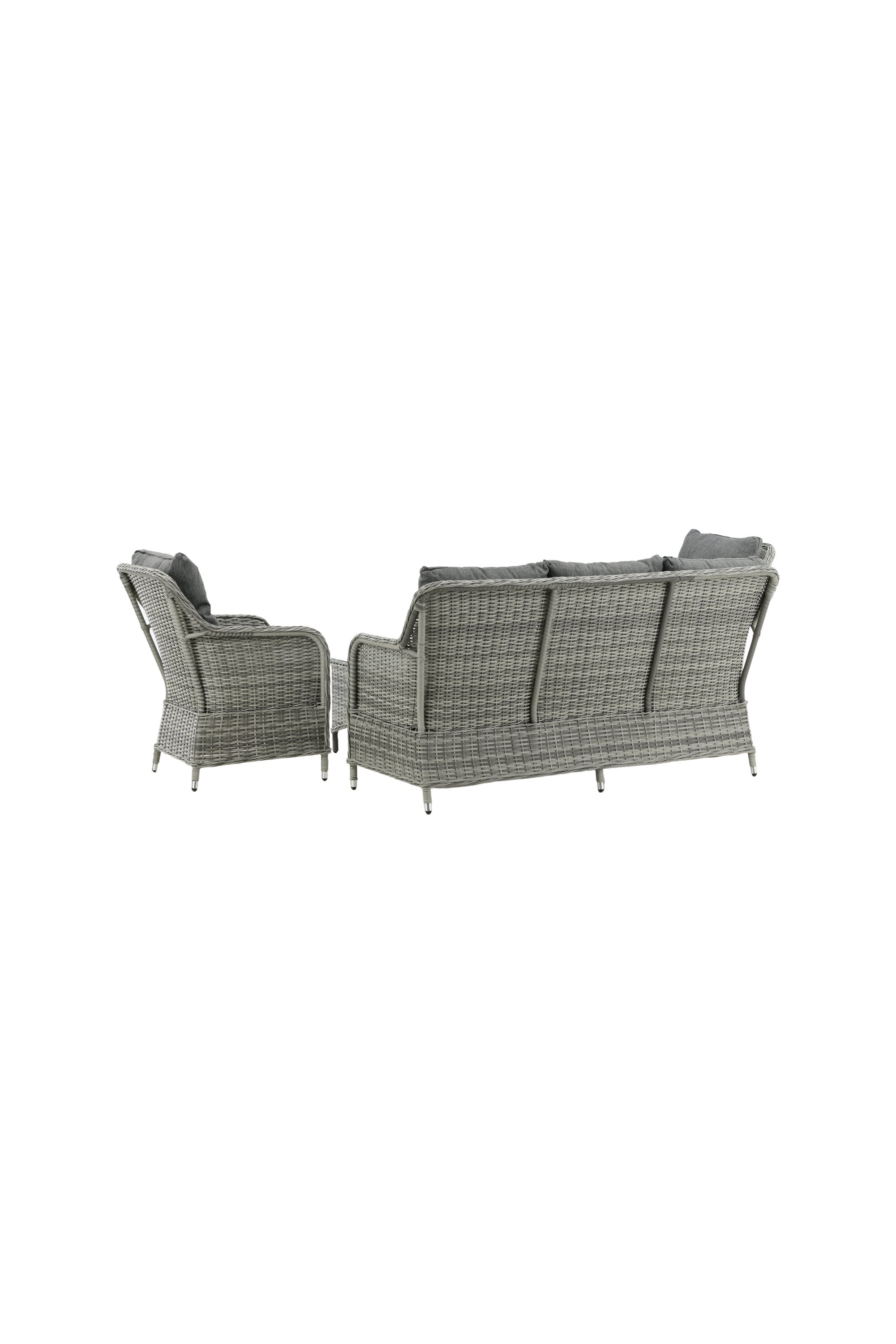 Vikelund Sofagarnitur in Grau präsentiert im Onlineshop von KAQTU Design AG. Loungeset ist von Venture Home