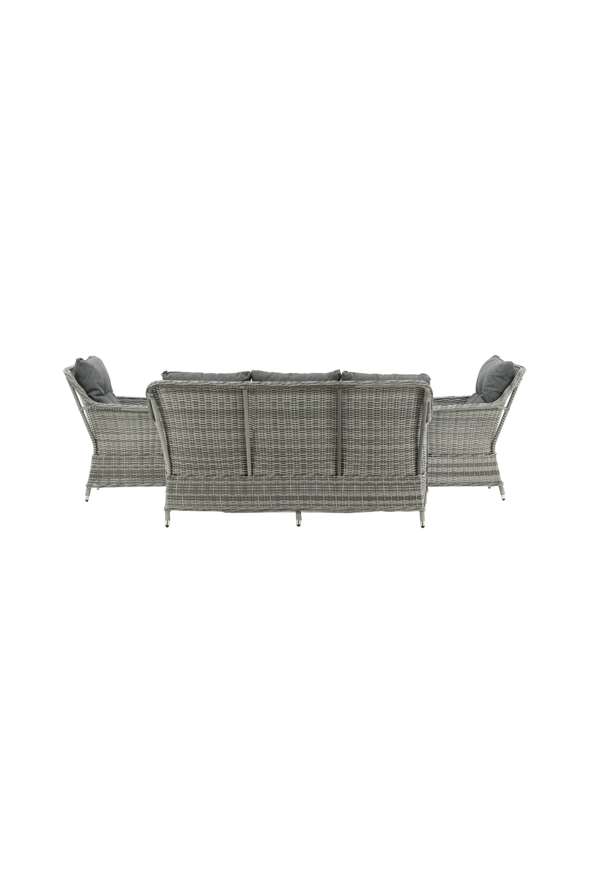 Vikelund Sofagarnitur in Grau präsentiert im Onlineshop von KAQTU Design AG. Loungeset ist von Venture Home