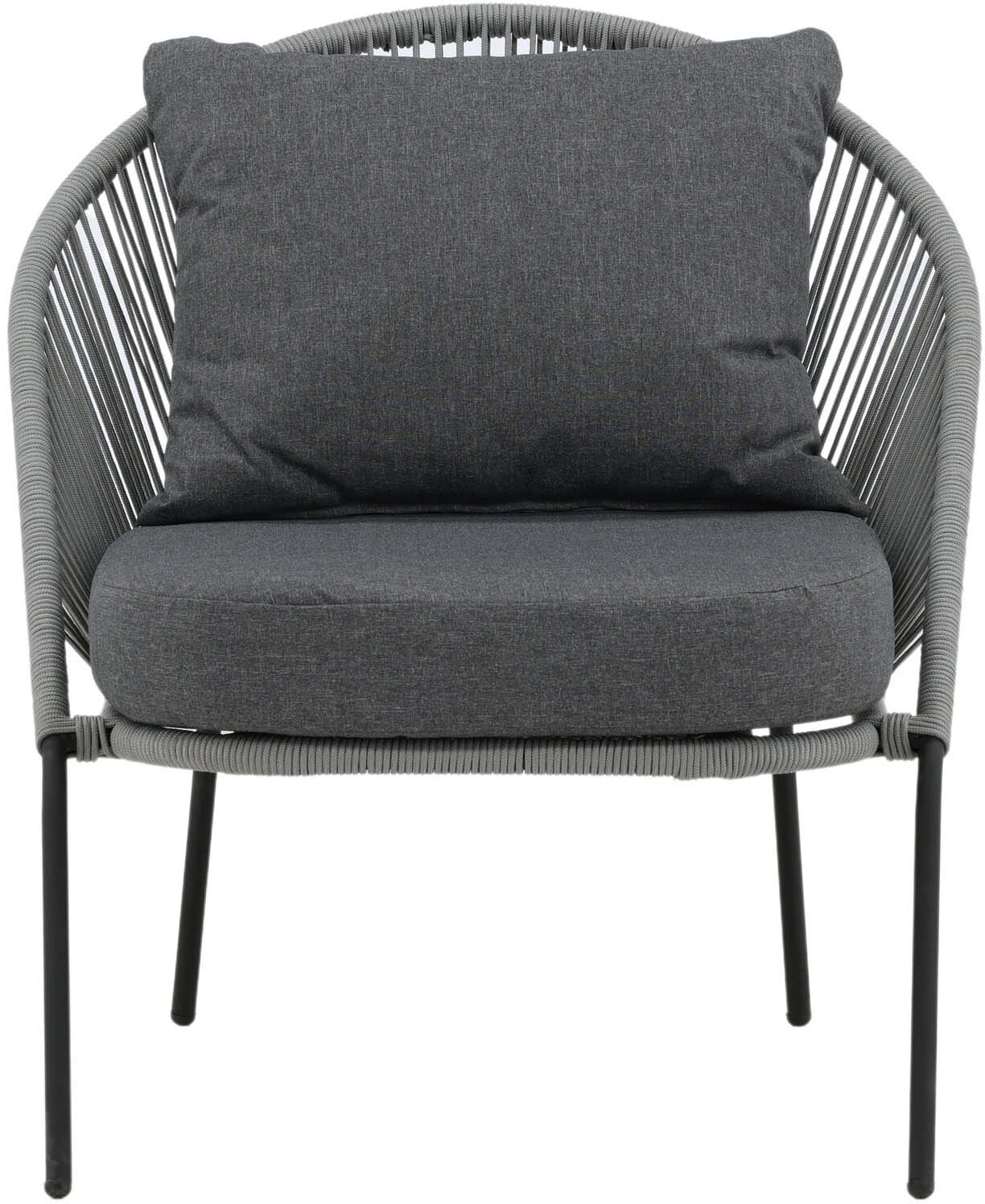 Der Lindos Lounge Chair von Venture Home bietet zeitgemässen Stil und Komfort, ideal für moderne Wohnräume.