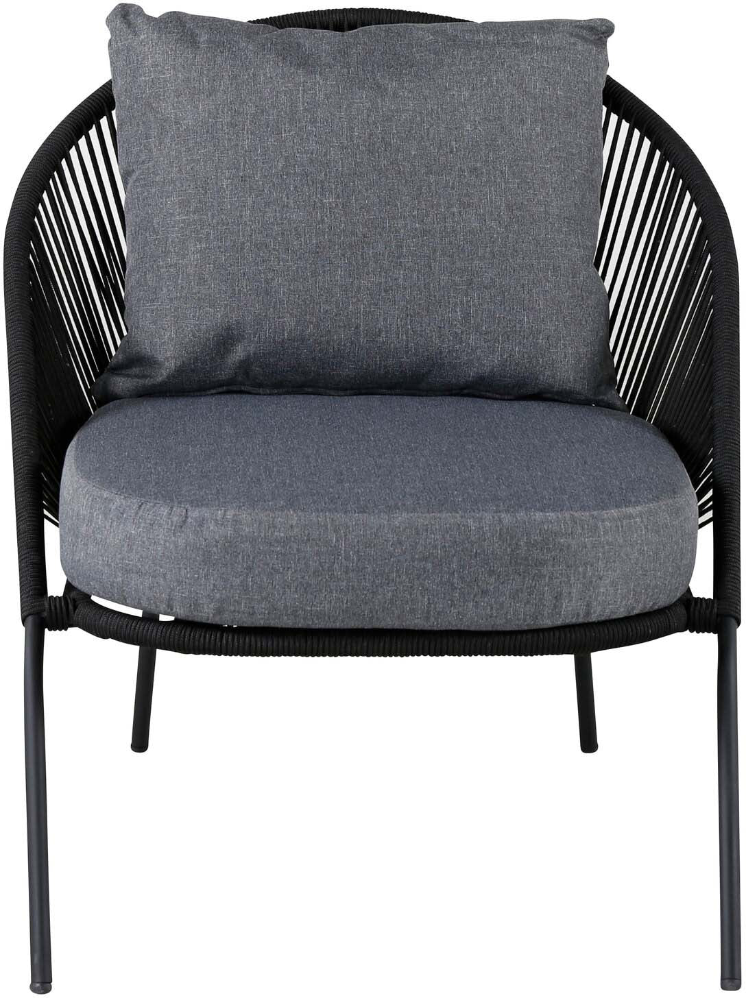 Lindos Sessel von Venture Home: Stilvoller und komfortabler Outdoor-Sessel für Garten, Terrasse und Pool. Witterungsbeständig und pflegeleicht.