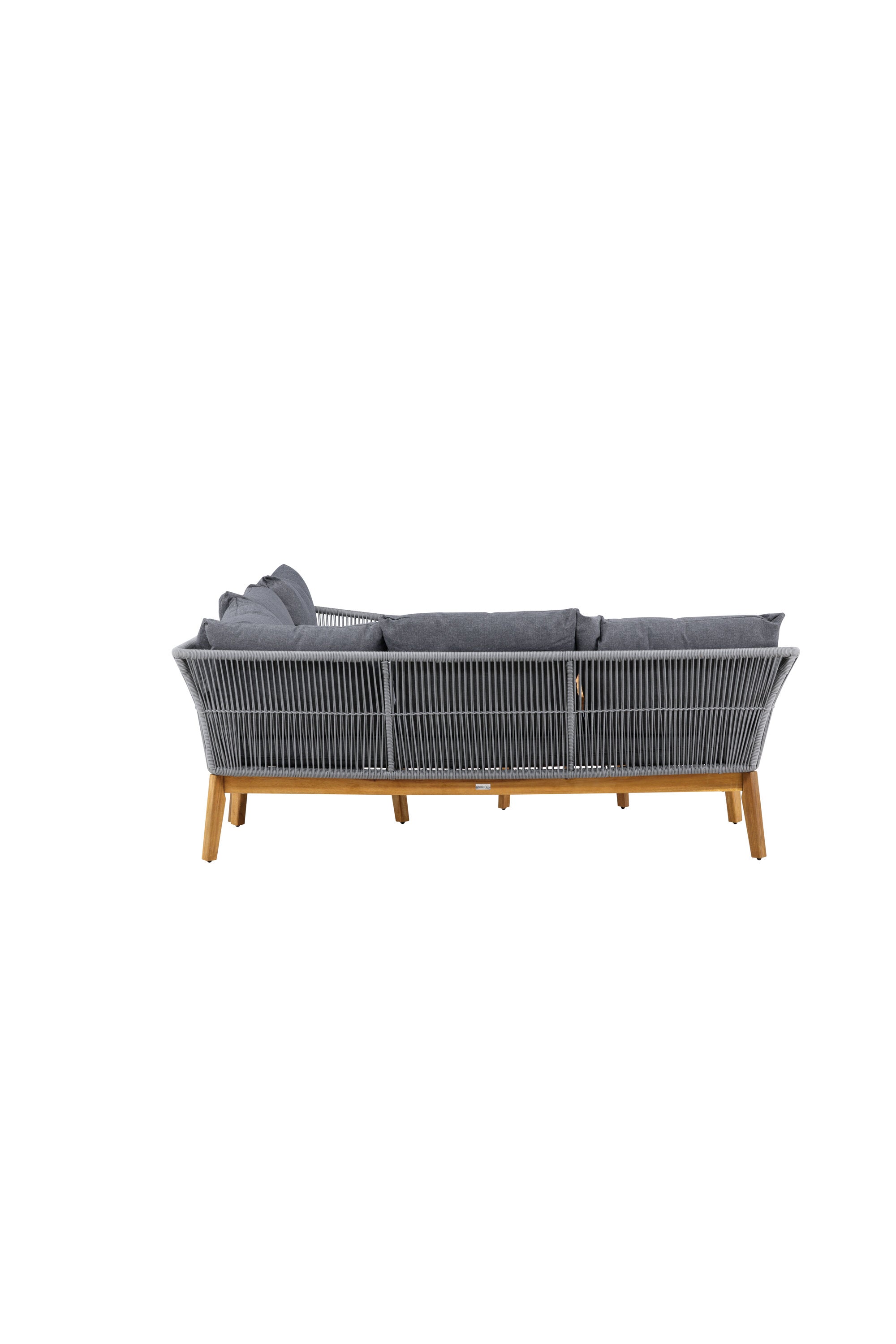Chania Ecksofa Outdoorset 110cm in Grau präsentiert im Onlineshop von KAQTU Design AG. Loungeset ist von Venture Home