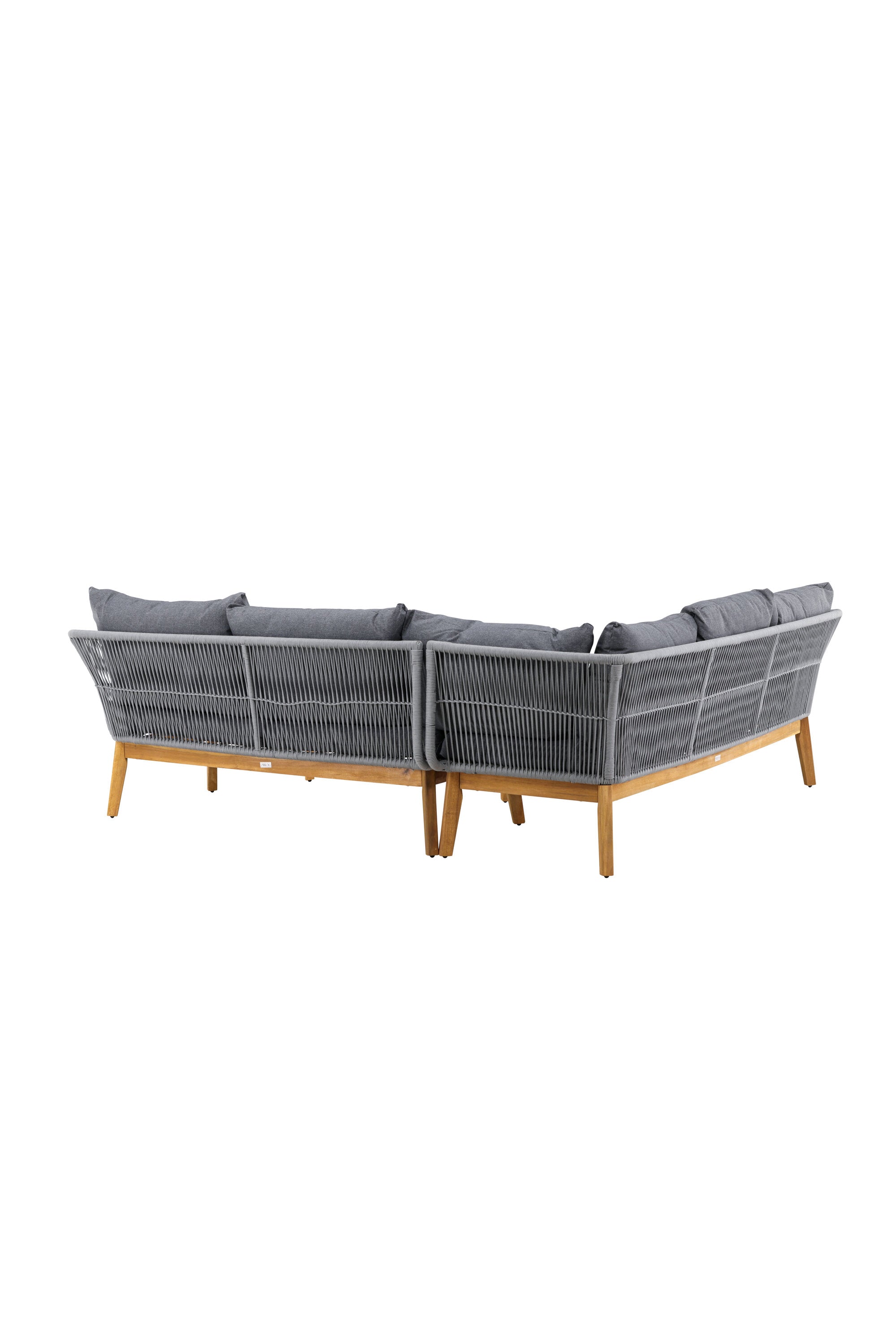 Chania Ecksofa Outdoorset 110cm in Grau präsentiert im Onlineshop von KAQTU Design AG. Loungeset ist von Venture Home