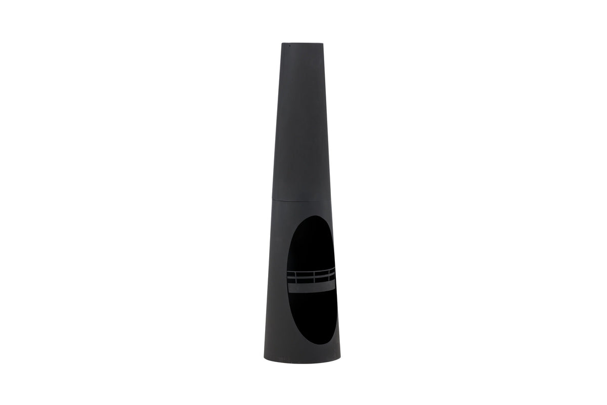 Bastian Feuerkorb in Schwarz präsentiert im Onlineshop von KAQTU Design AG. Feuerschale ist von Venture Home