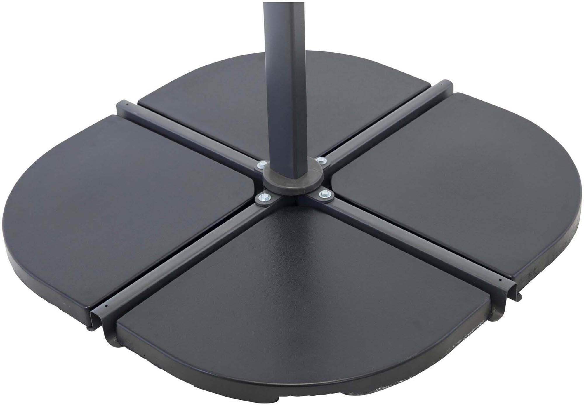 Leeds Sonnenschirm Sockel in Schwarz präsentiert im Onlineshop von KAQTU Design AG. Outdoor-Accessoire ist von Venture Home