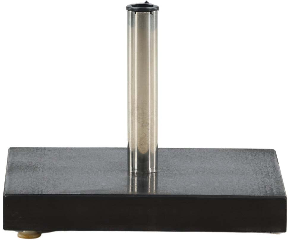 Sichern Sie Ihren Sonnenschirm mit dem Stathera Sonnenschirmstein von Venture Home. Robuster, wetterfester Beton und elegantes Design für jede Terrasse.