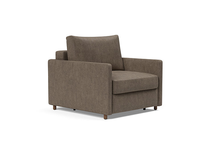 Neah armchair with slim armrests