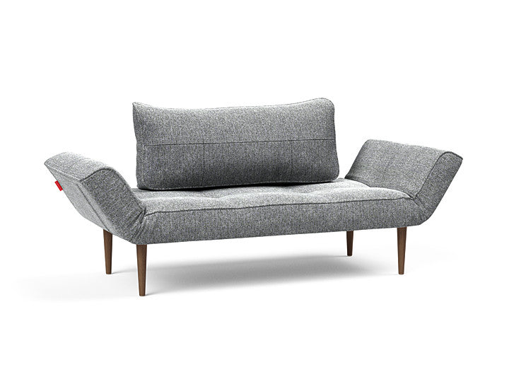 Erleben Sie das Zeal Klappsofa 70 Styletto von Innovation Living – ein elegantes, flexibles Sofa in Elegance Orange, das Komfort und Stil vereint.