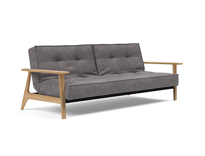 Erleben Sie das stilvolle Splitback Sofabett 115 Frej von Innovation Living – ideal für platzsparende Lösungen und zeitgemäße Einrichtung.