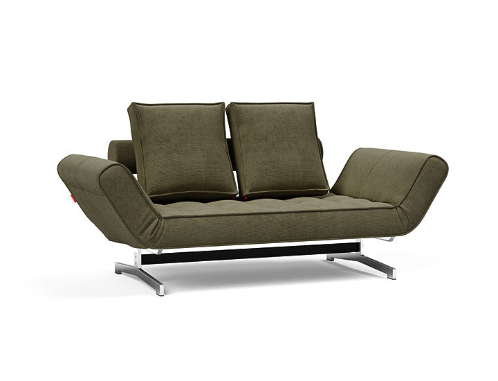 Erleben Sie das Ghia Klappsofa 80 Chrom von Innovation Living – stilvolles Design trifft Funktionalität für Ihr Zuhause.