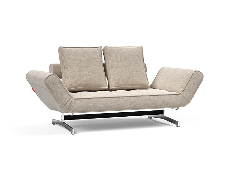 Erleben Sie das Ghia Klappsofa 80 Chrom von Innovation Living – stilvolles Design trifft Funktionalität für Ihr Zuhause.
