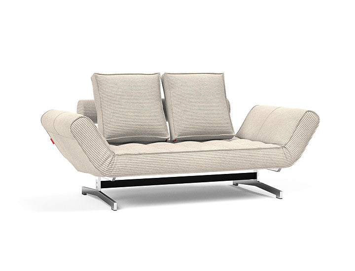 Erleben Sie das Ghia Klappsofa 80 Chrom von Innovation Living – stilvolles Design trifft Funktionalität für Ihr Zuhause.