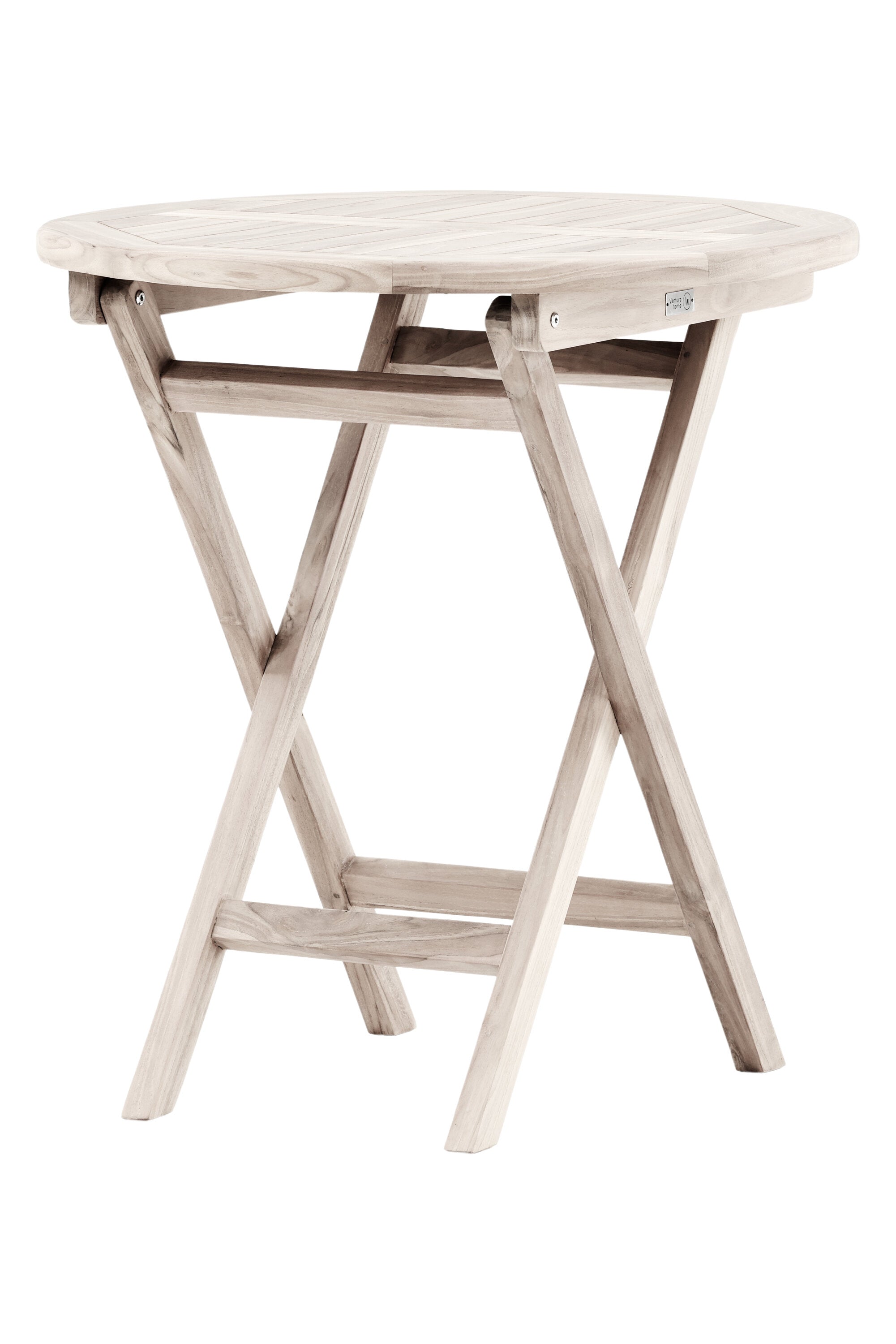 Kenia Café Tisch in Whitewash präsentiert im Onlineshop von KAQTU Design AG. Beistelltisch Outdoor ist von Venture Home