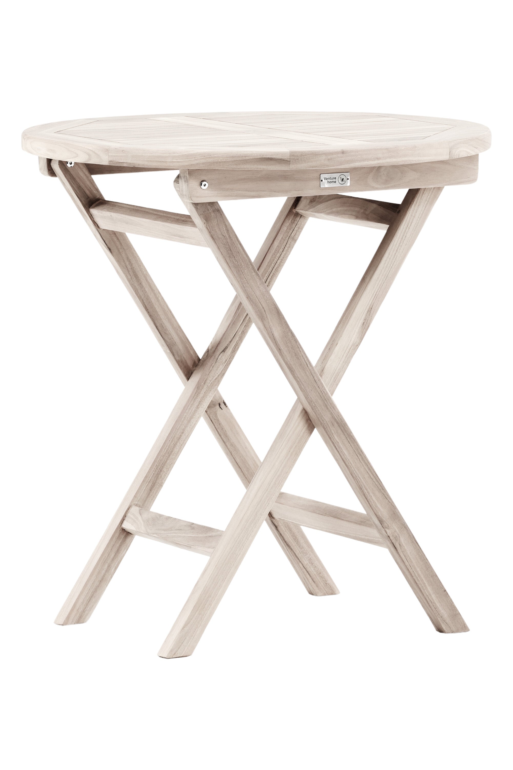 Kenia Café Tisch in Whitewash präsentiert im Onlineshop von KAQTU Design AG. Beistelltisch Outdoor ist von Venture Home